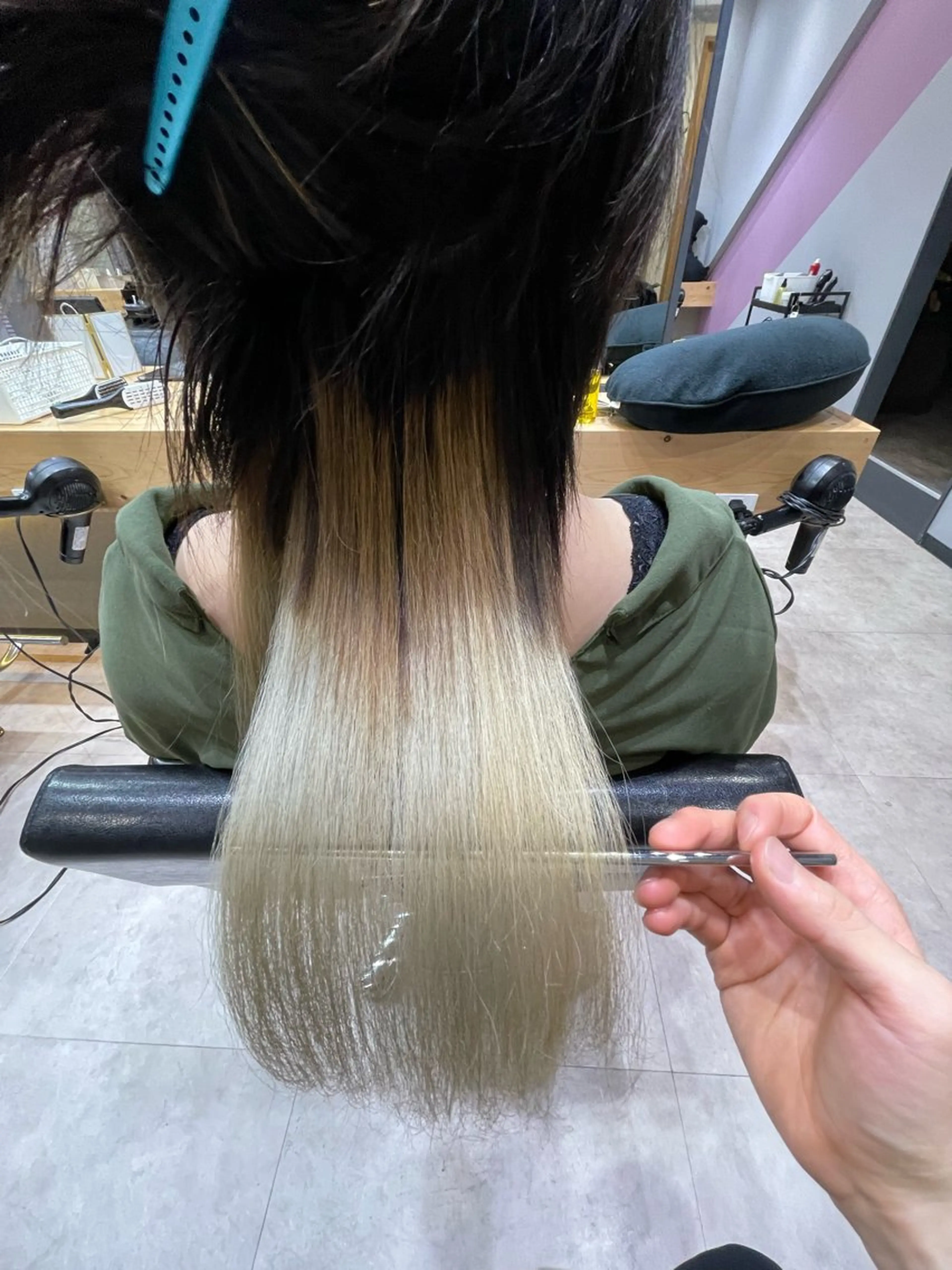 セミロング 髪質改善 縮毛矯正 トリートメント 縮毛矯正 RYOのヘアスタイル