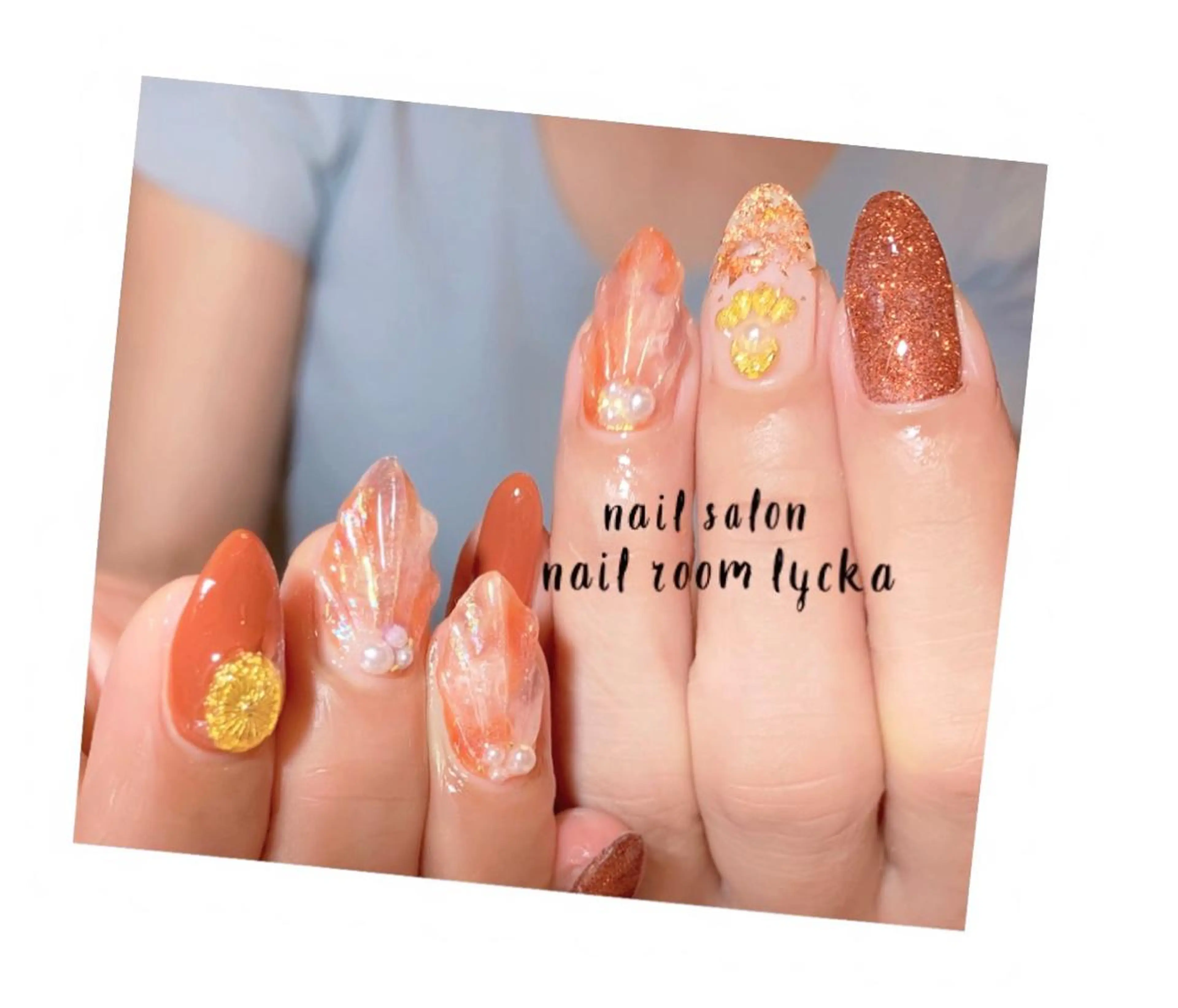 ネイル ﾈｲﾙﾙｰﾑﾘｯｶ 𝐦𝐚𝐲𝐮のネイルデザイン