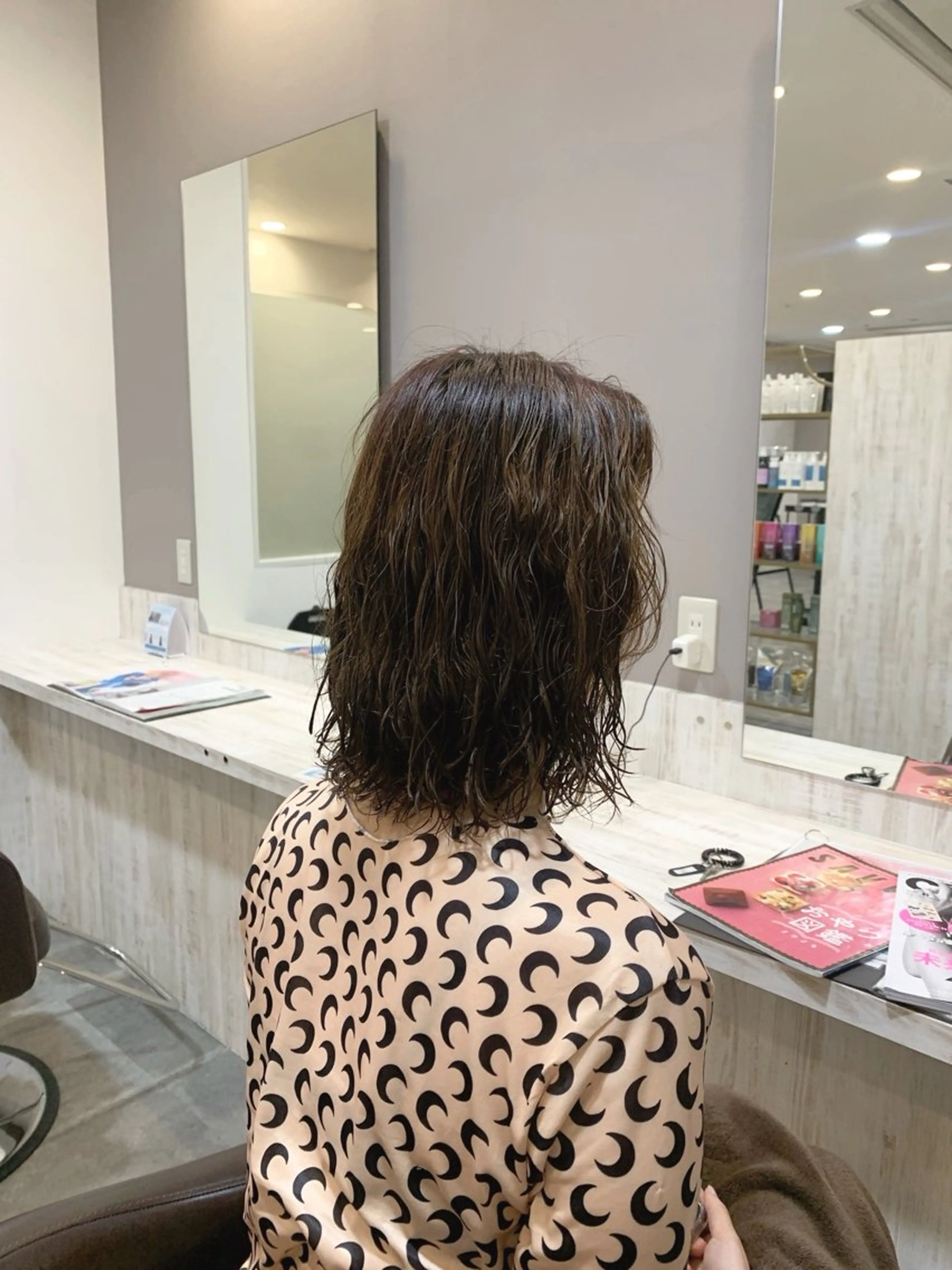 ショート パーマ ボブ 西宮北口/みなみのヘアスタイル