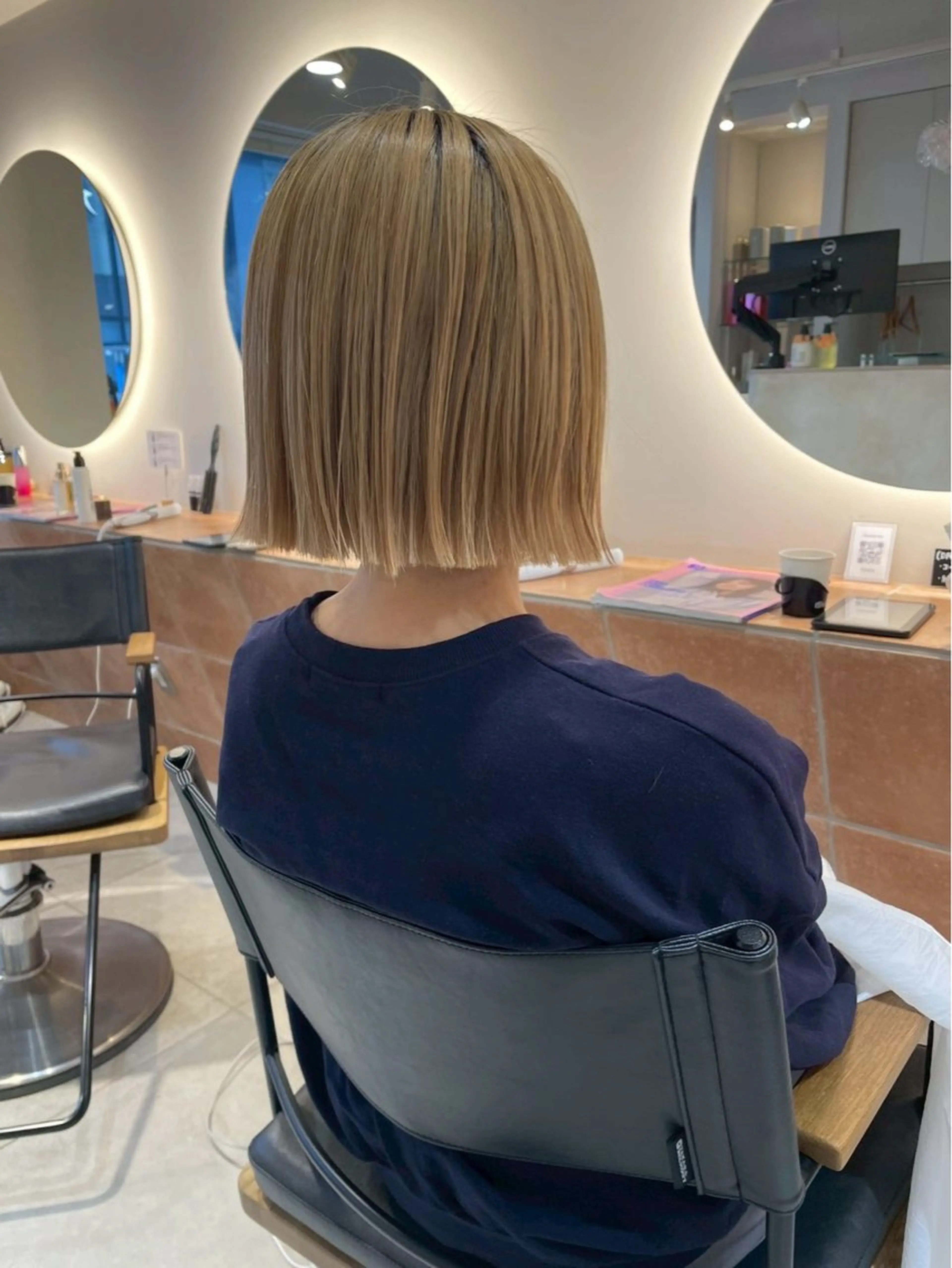 カラー ヘアカラー トリートメント 髙森 花恋のヘアスタイル