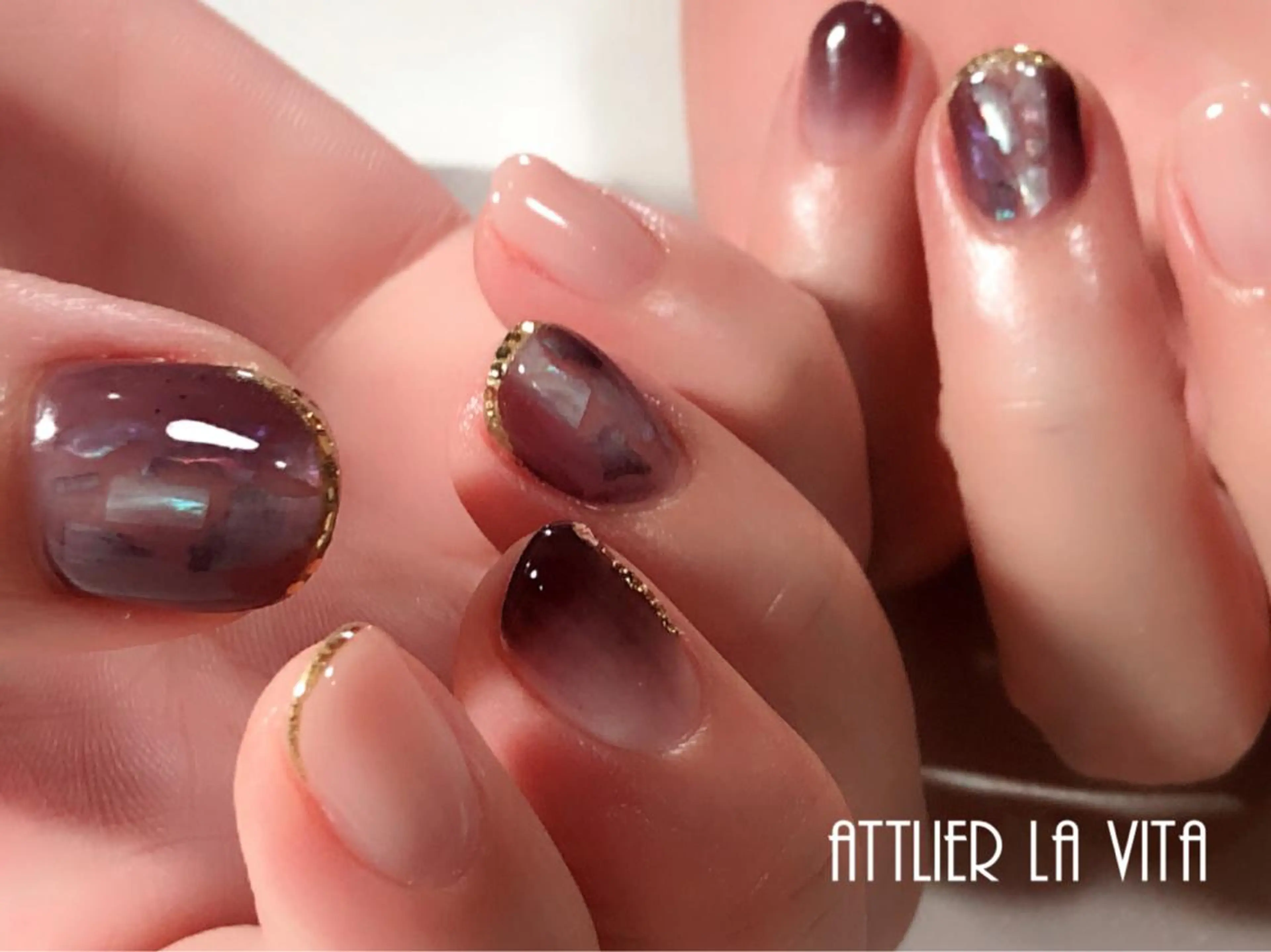 ネイル ハンドネイル atelier la vita所属・lavita. mimuraのネイルデザイン