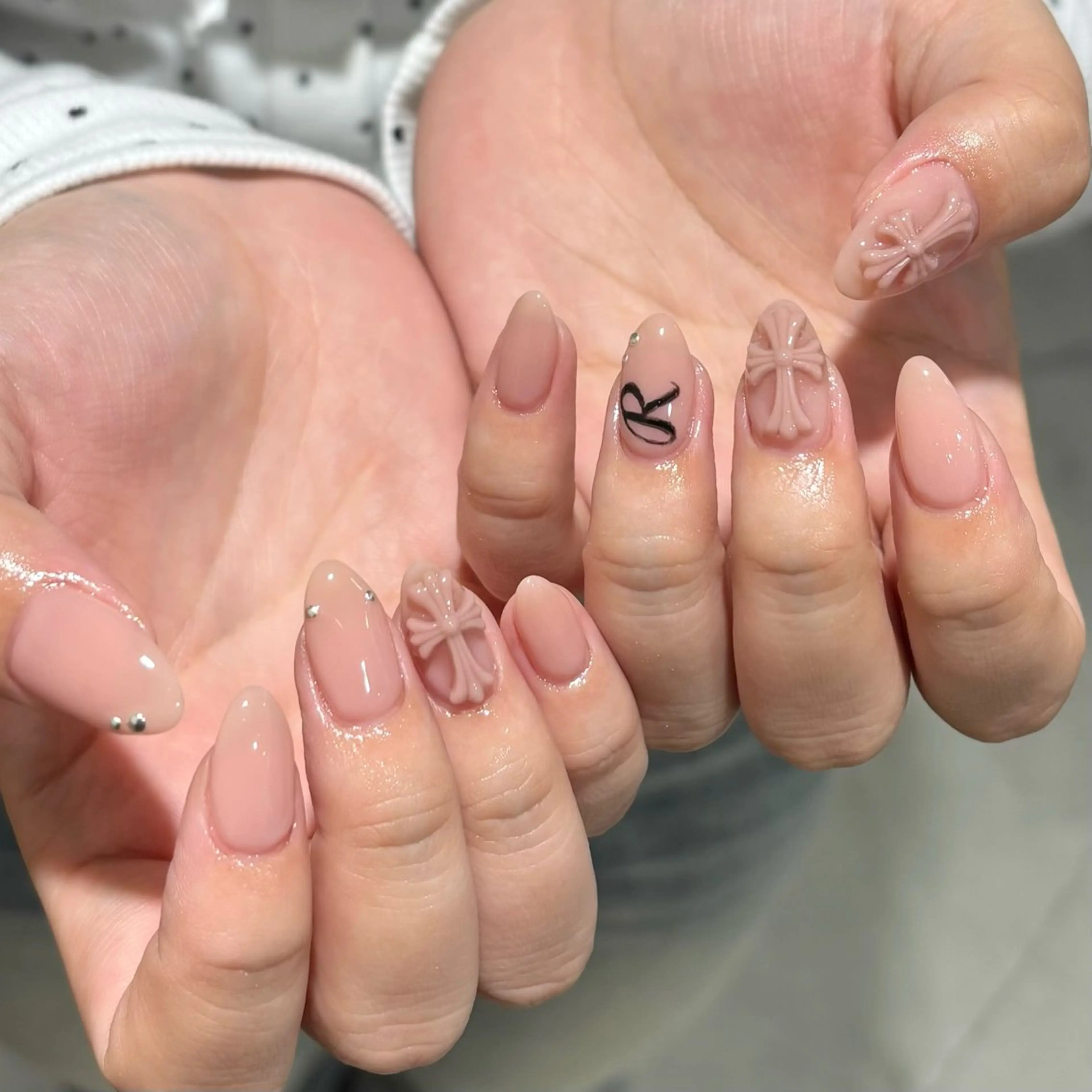 ネイル 持ち込み ピンク モデル様募集中♡ Kokomi🍮のネイルデザイン