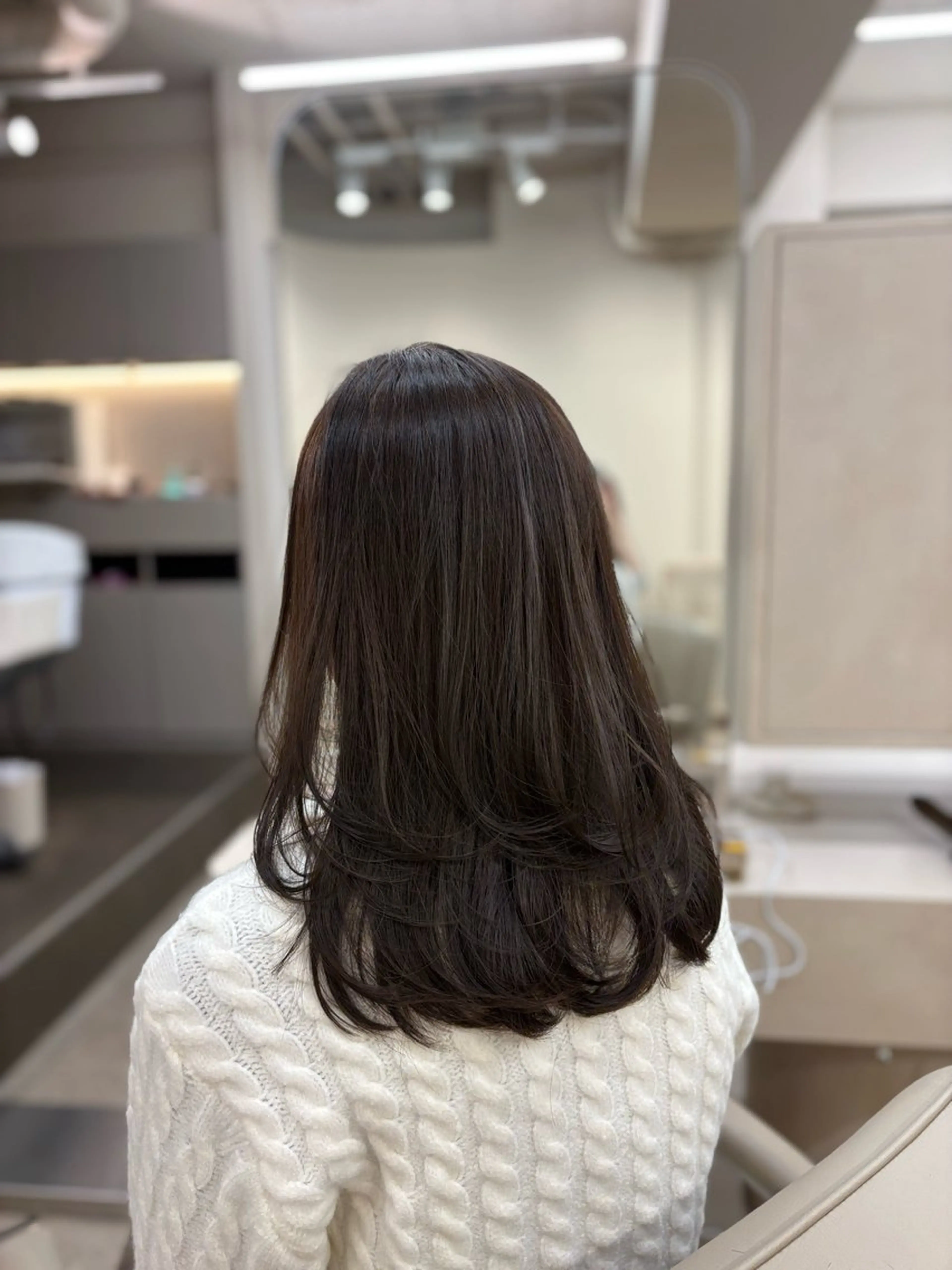 ロング レイヤーカット maya 🫧 ボブカット♡募集中のヘアスタイル