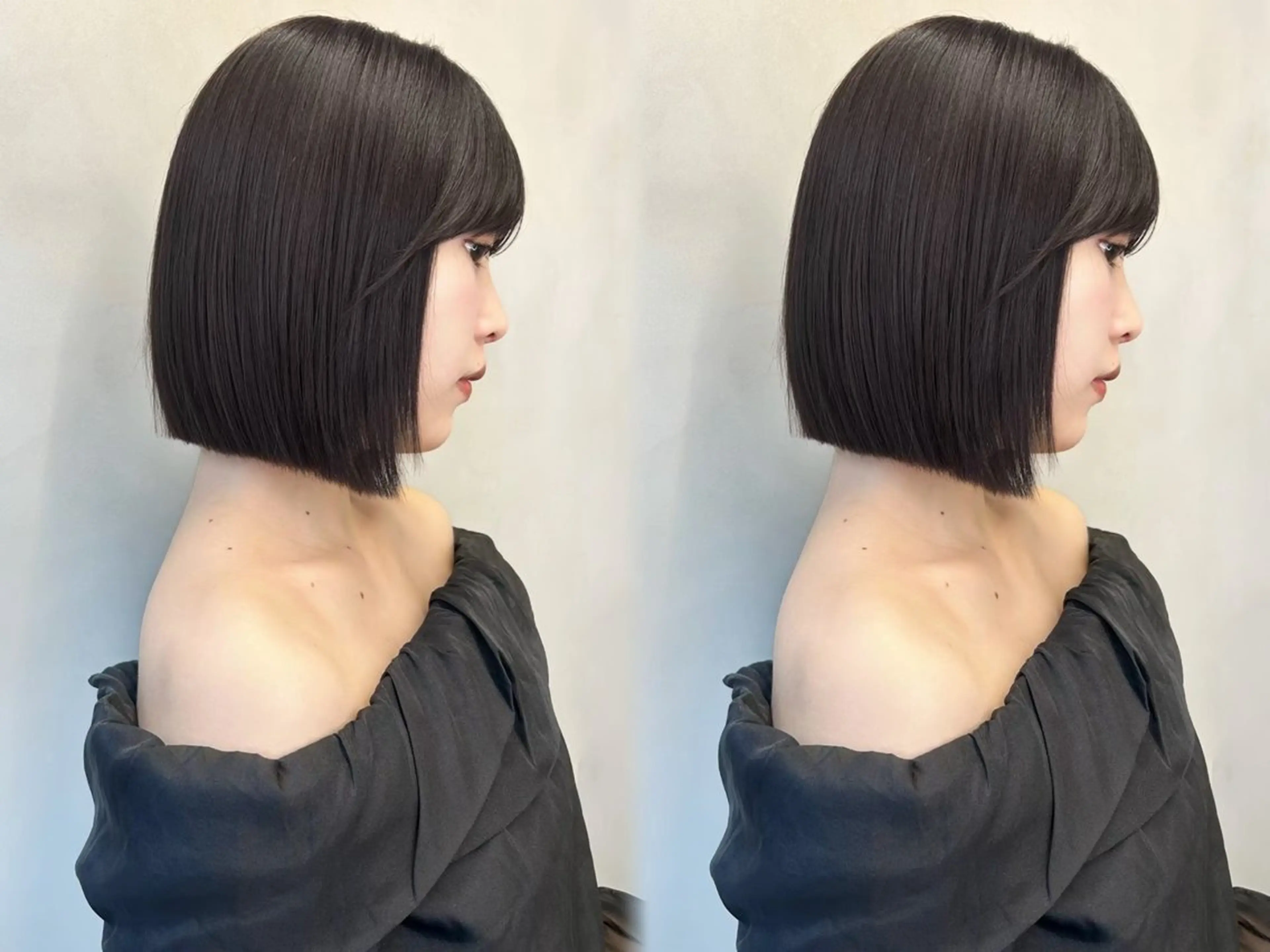 ミディアム ヘアアレンジ 顔まわりレイヤー 顔周りカット ハッシュカット 髪質改善 韓国風ヘア カット トリートメント ヘアセット 大宮‎🩵縮毛矯正 レイヤー　佐藤和のヘアスタイル