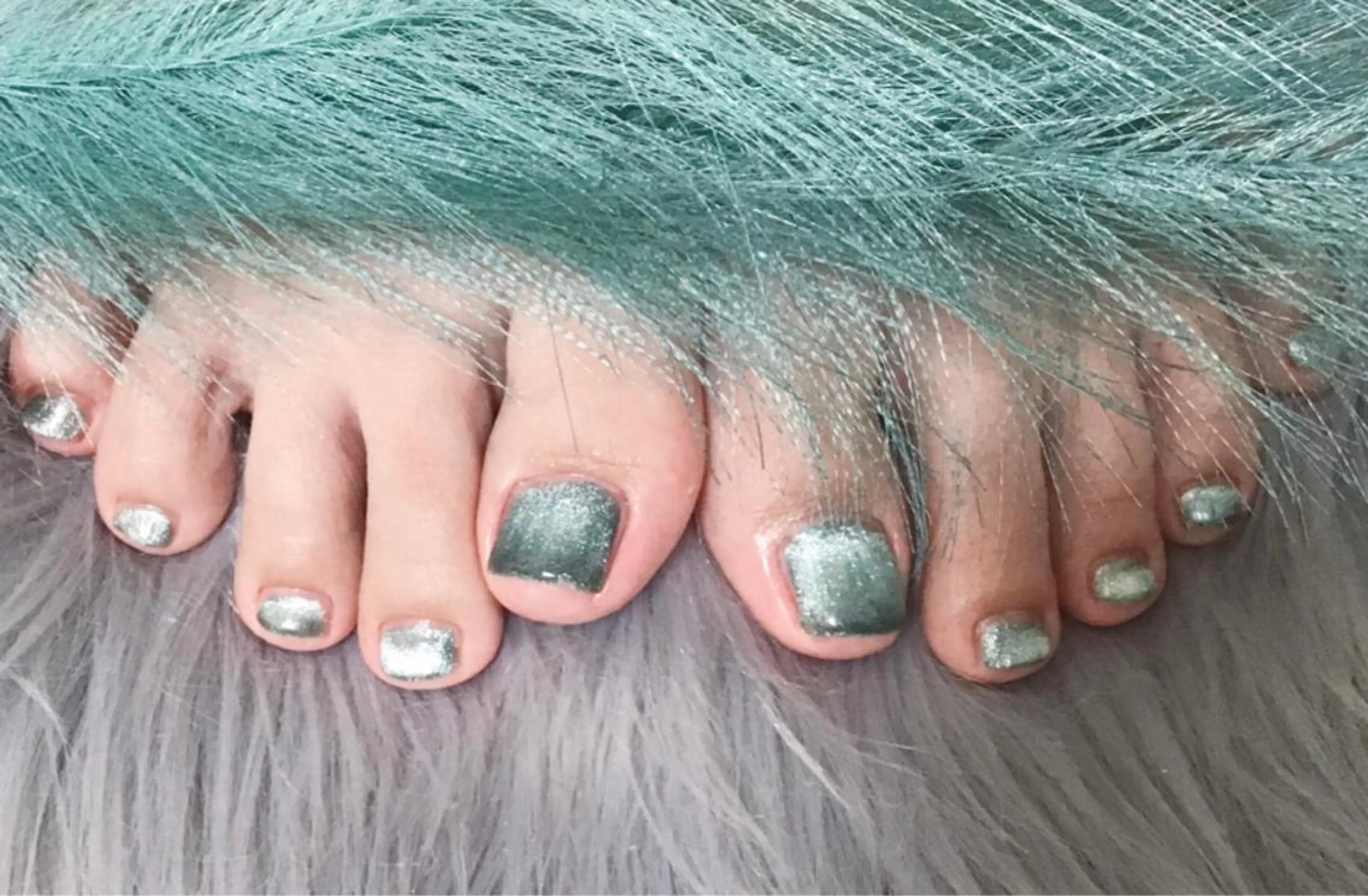 ネイル フットネイル ワンカラーネイル La Culusのネイルデザイン