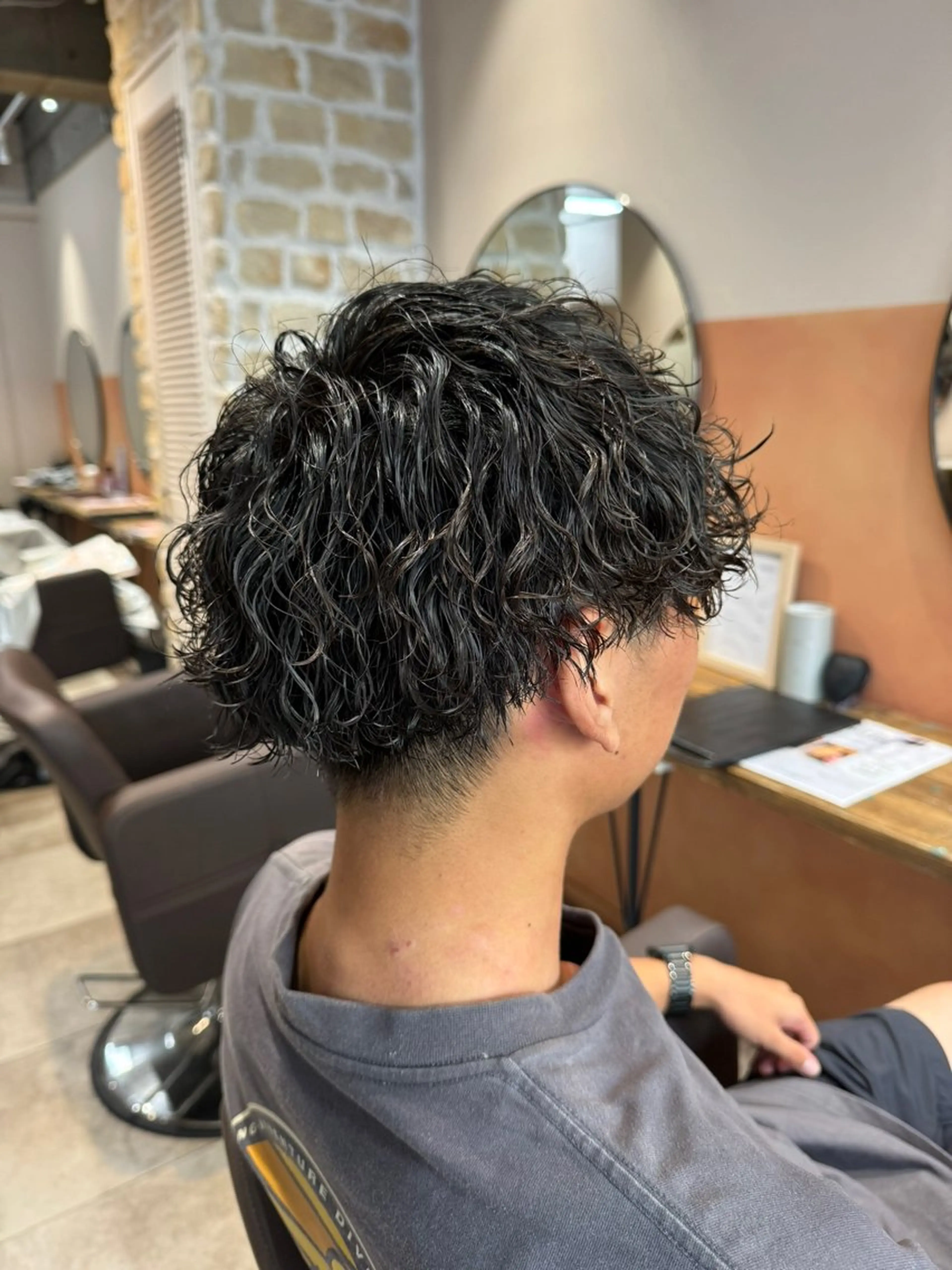 メンズ メンズパーマ カット パーマ メンズ特化 TAKUYAのヘアスタイル