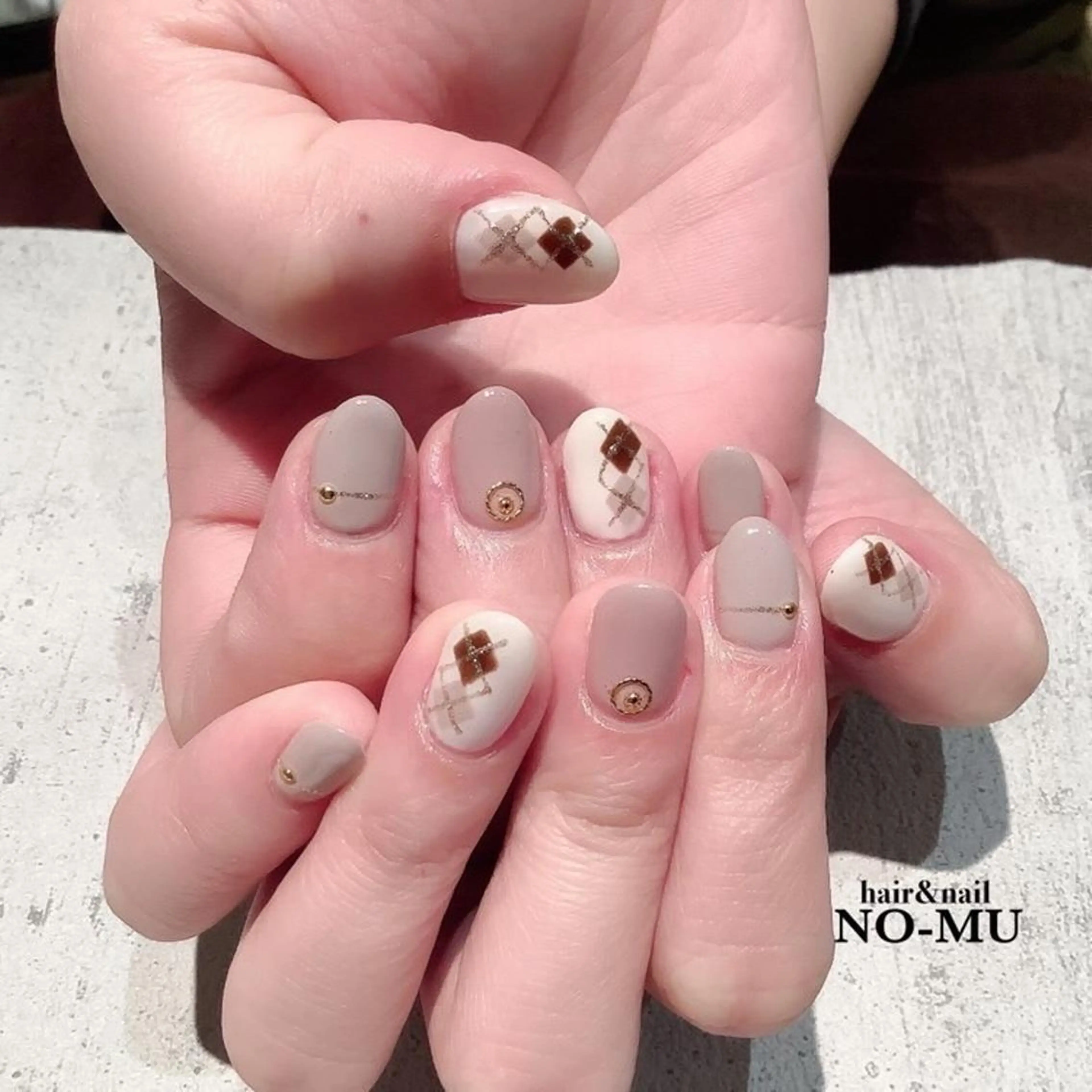 ネイル ハンドネイル hair＆nail NO-MUのネイルデザイン