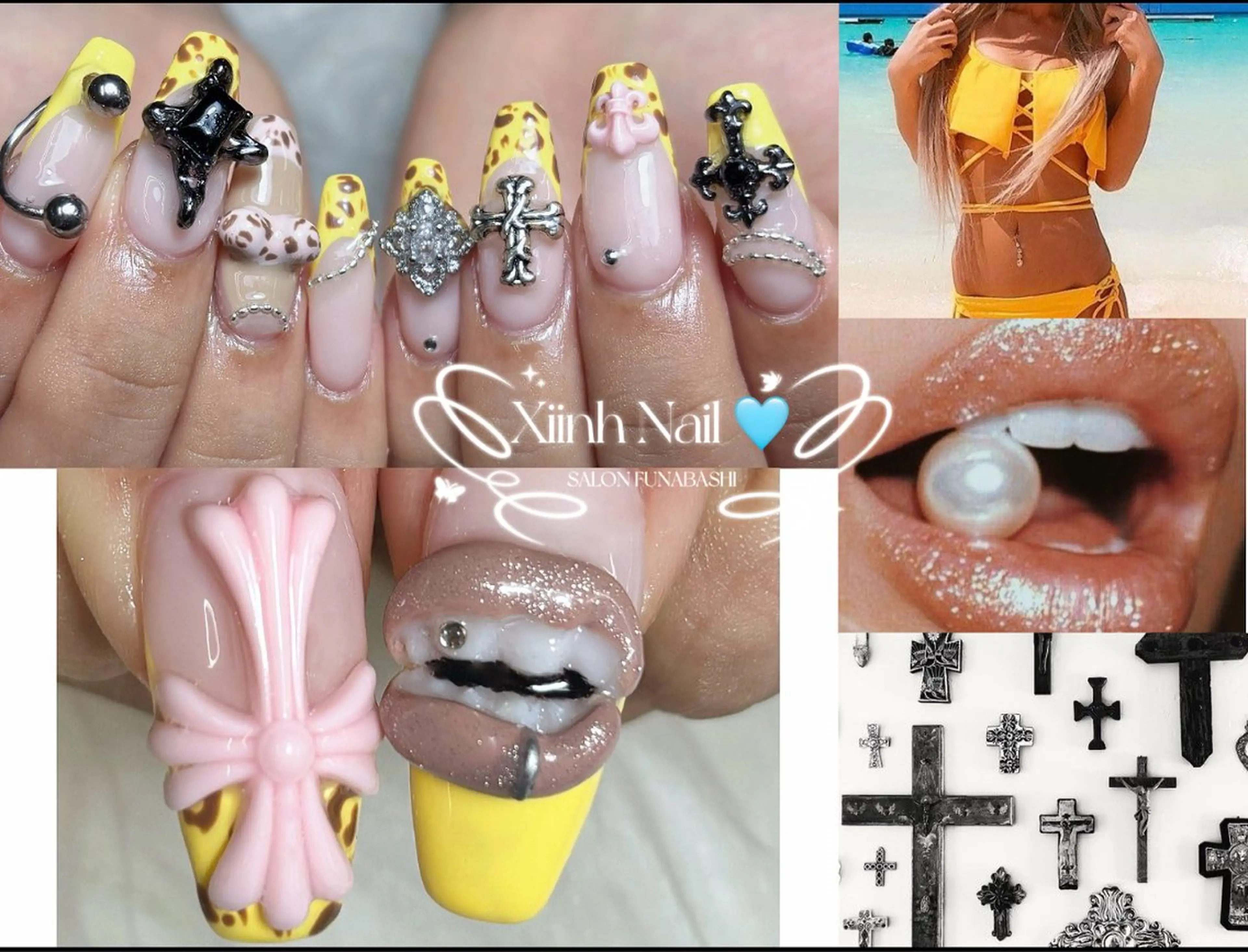 ネイル チークネイル 桜ネイル 長さ出し フットネイル ジェルネイル ハンドネイル XIINH NAIL SALONのネイルデザイン