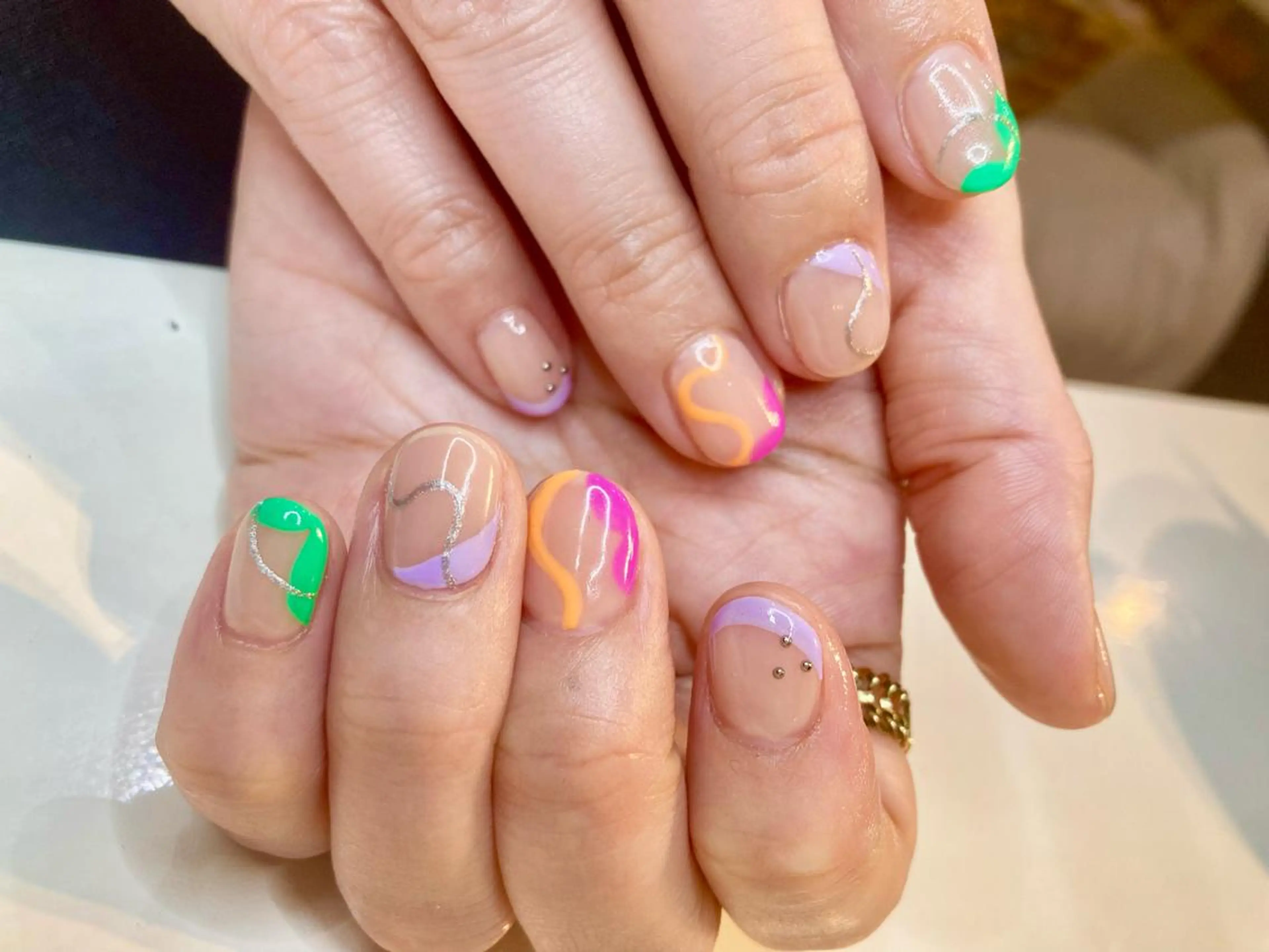 ネイル ハンドネイル Solmare 中目黒 mutoのネイルデザイン