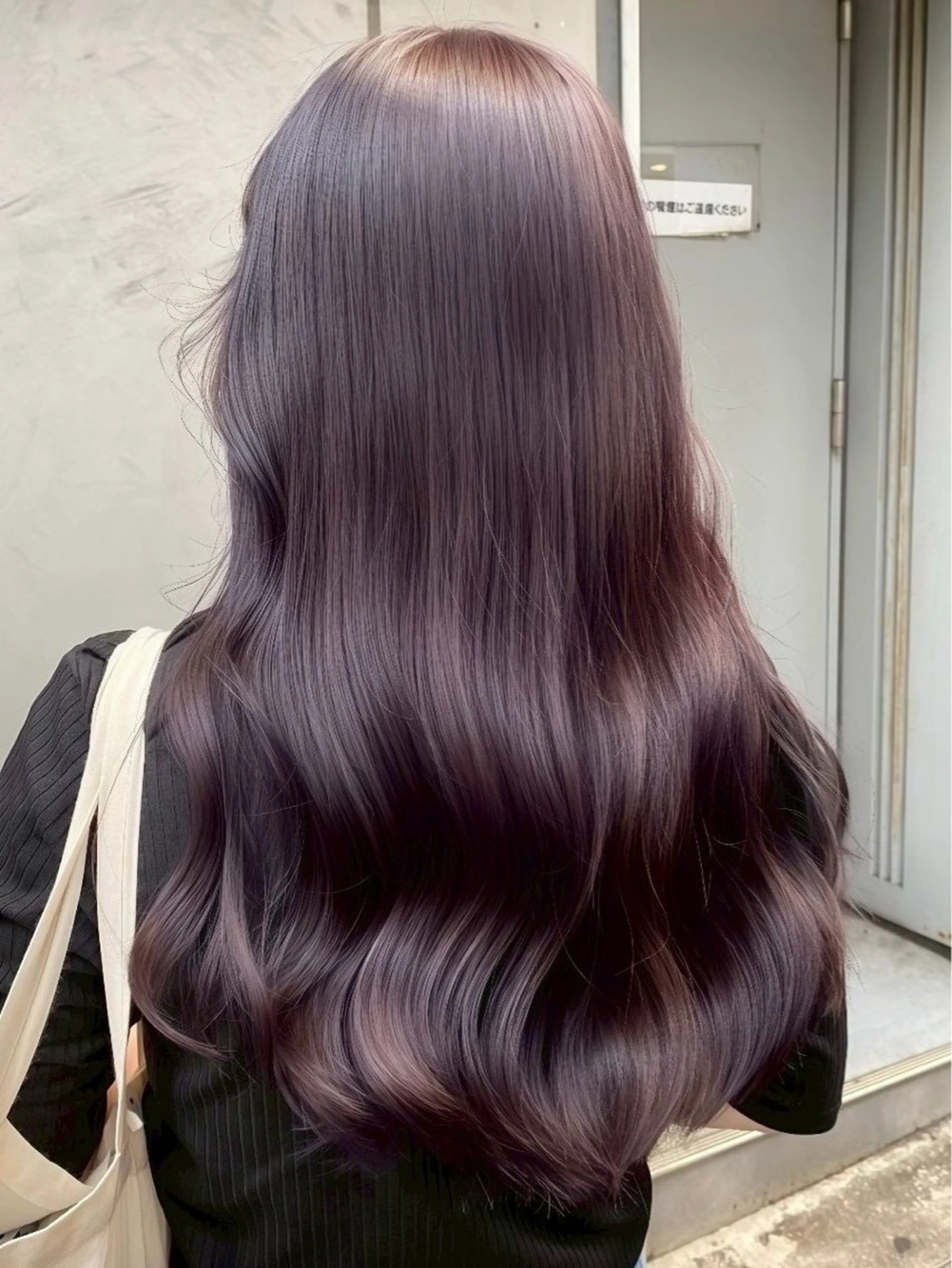 カラー ヘアカラー トリートメント ヘアセット 大人っぽツヤ髪🫧 銀座/表参道のヘアスタイル