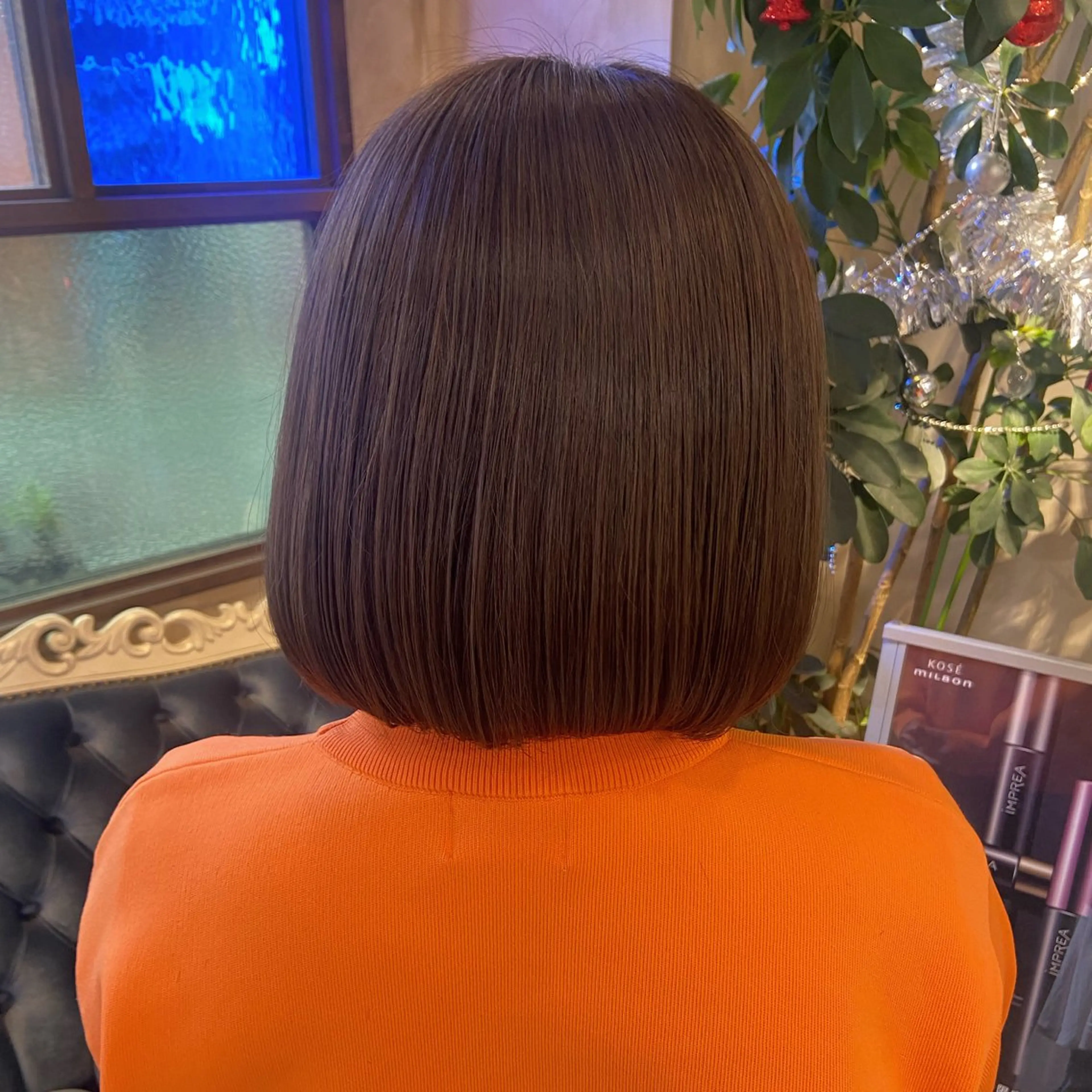 ミディアム 綾/ベージュカラー /パーマ🩰のヘアスタイル