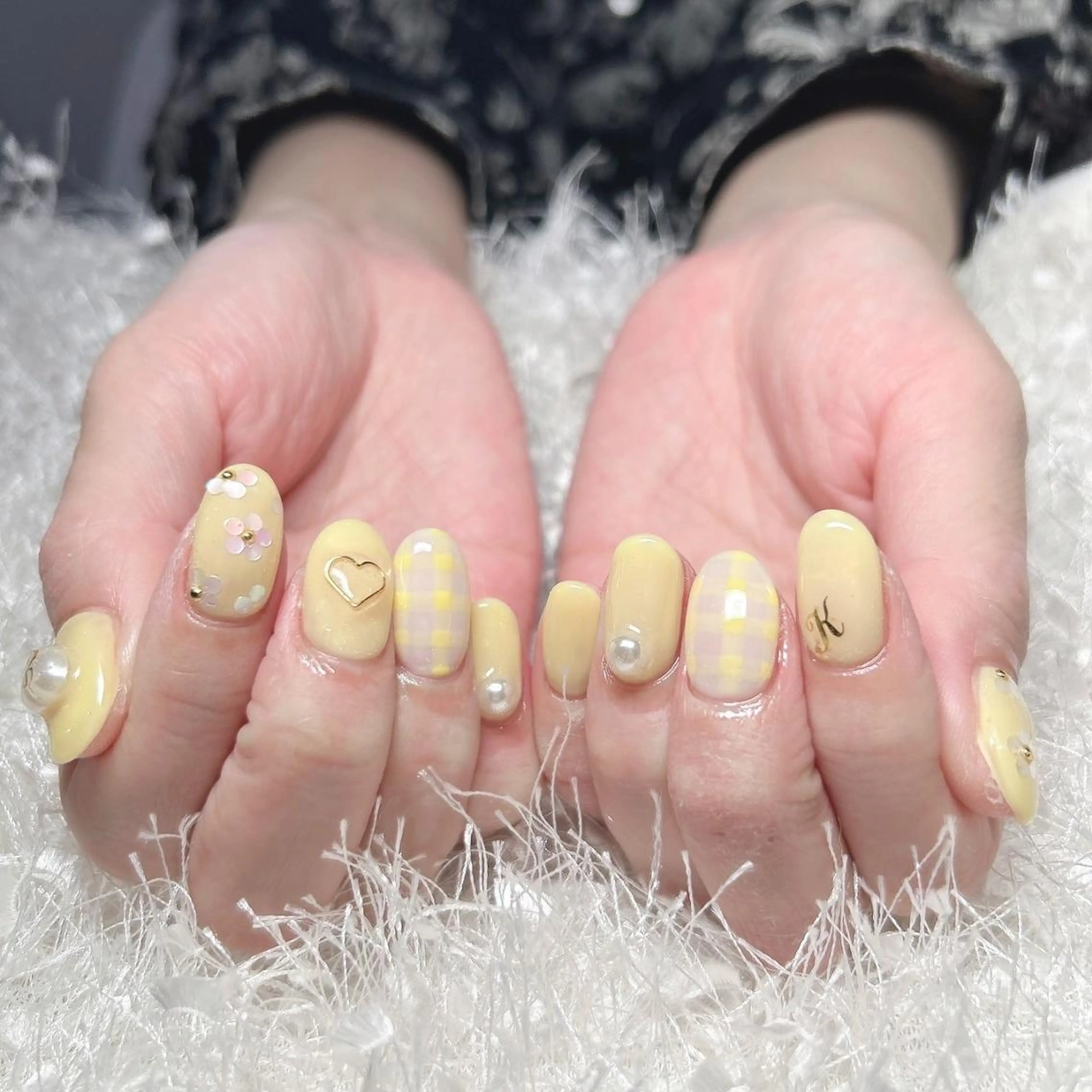 ネイル 長さ出し フレンチネイル ジェルネイル グラデーション 韓国ネイル ハンドネイル Nail&eye Belire 新宿のネイルデザイン