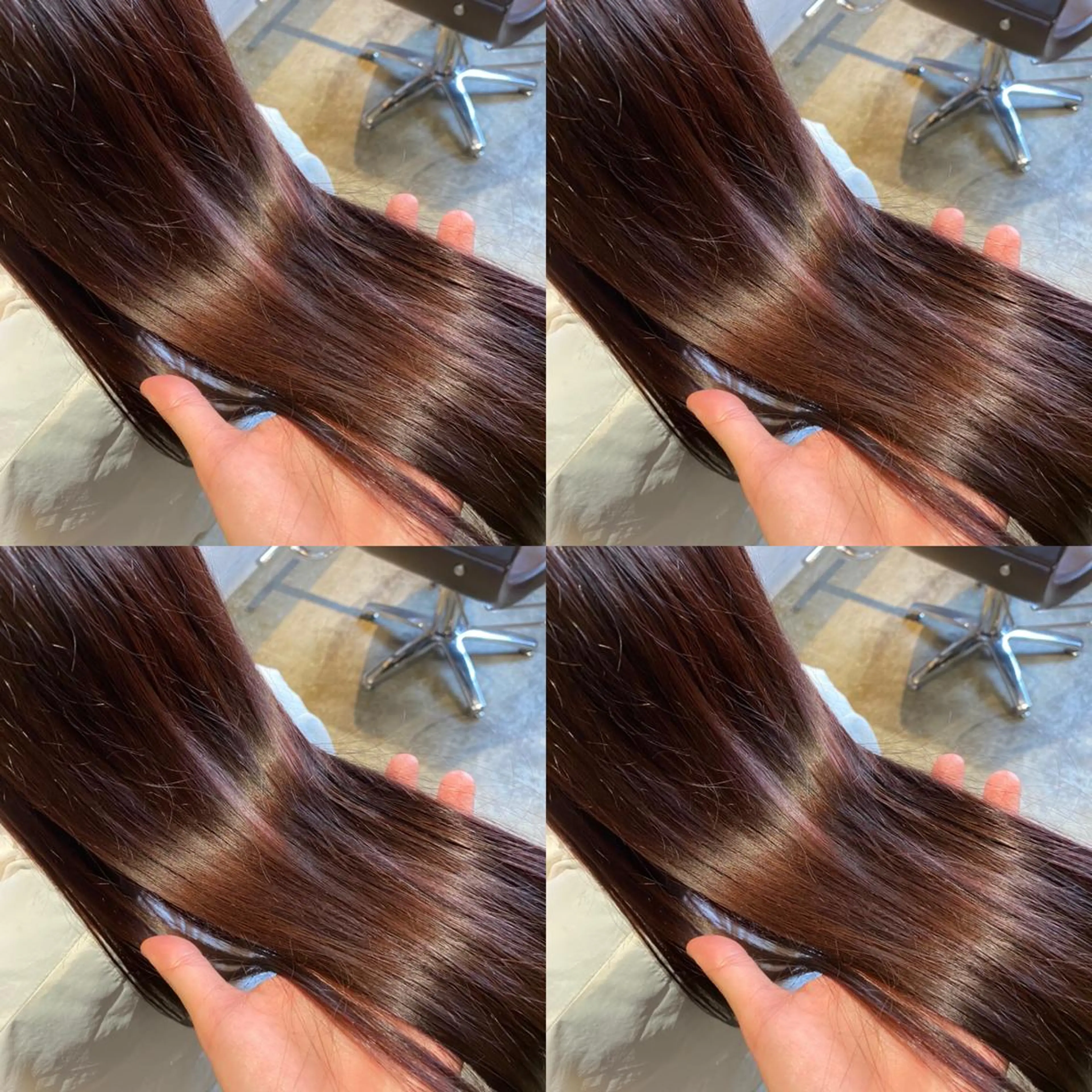 セミロング カラー イルミナカラー トリートメント ご予約 宜しくお願いします！のヘアスタイル