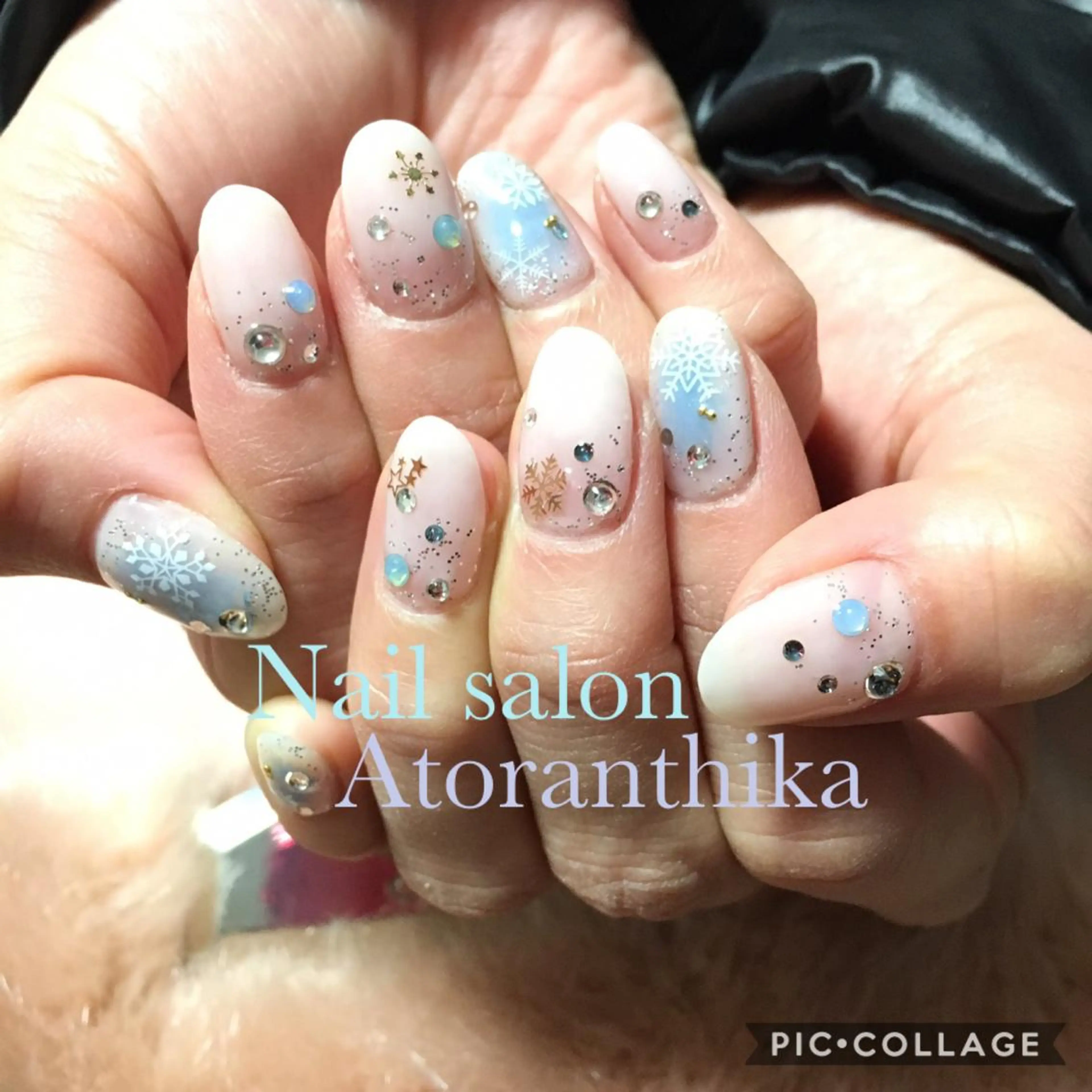 ネイル 冬ネイル ハンドネイル Nail salon ✩ ｱﾄﾗﾝﾃｨｶのネイルデザイン