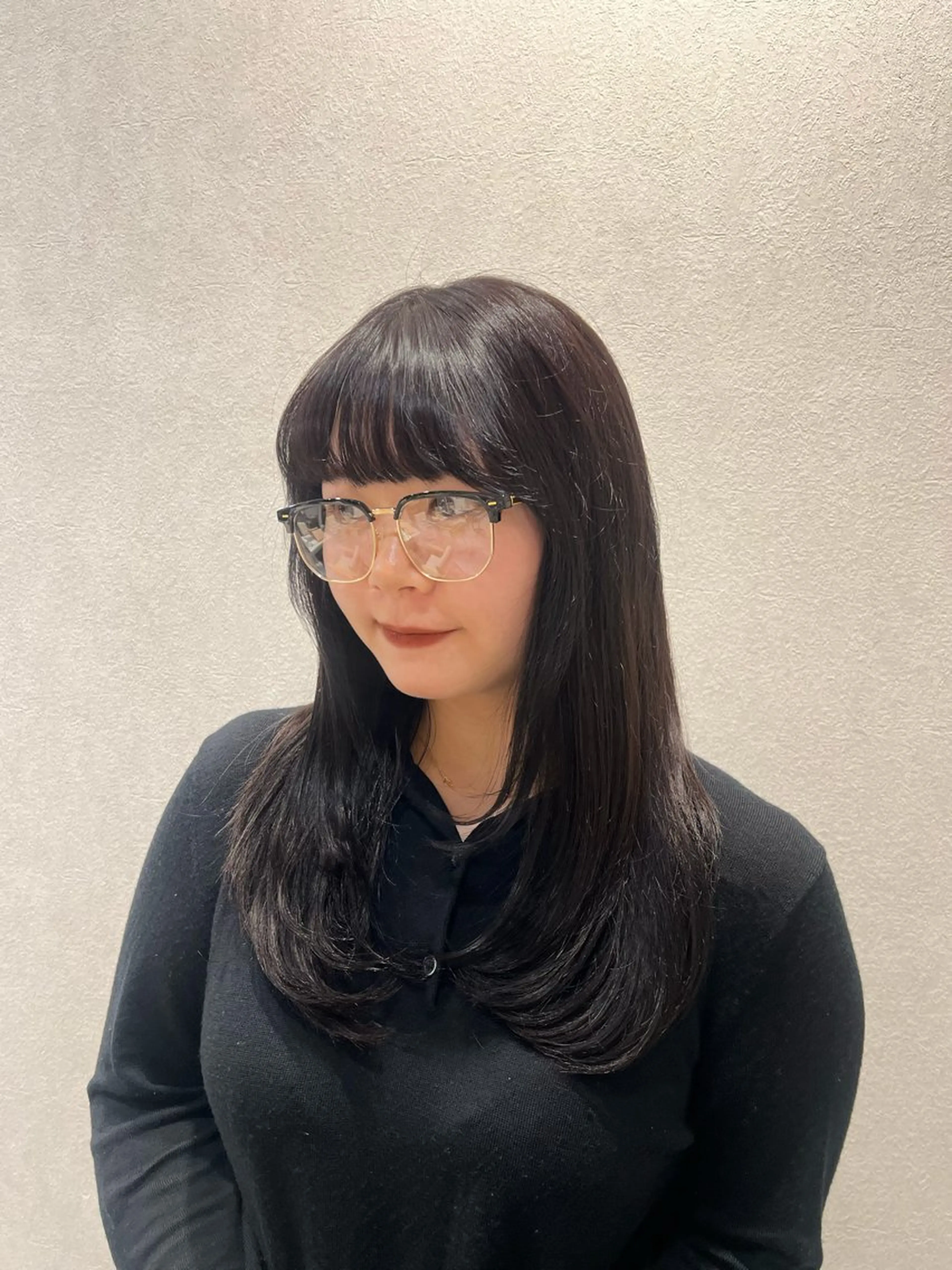 ロング ヘアカラー トリートメント AI  /暖色カラー /ゆるふわstyleのヘアスタイル