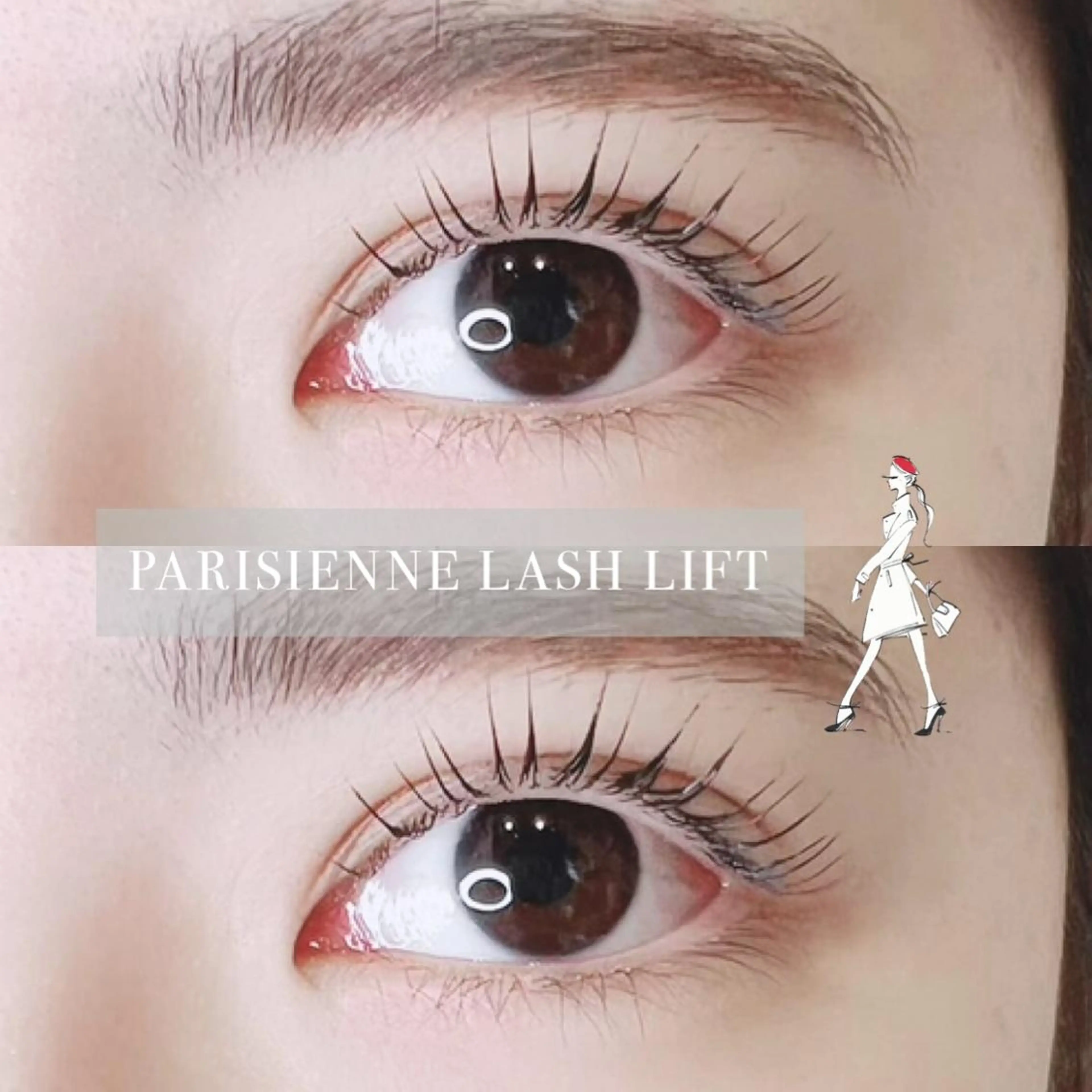 マツエク・マツパ パリジェンヌラッシュリフト fan.germe harukaのマツエク・マツパデザイン