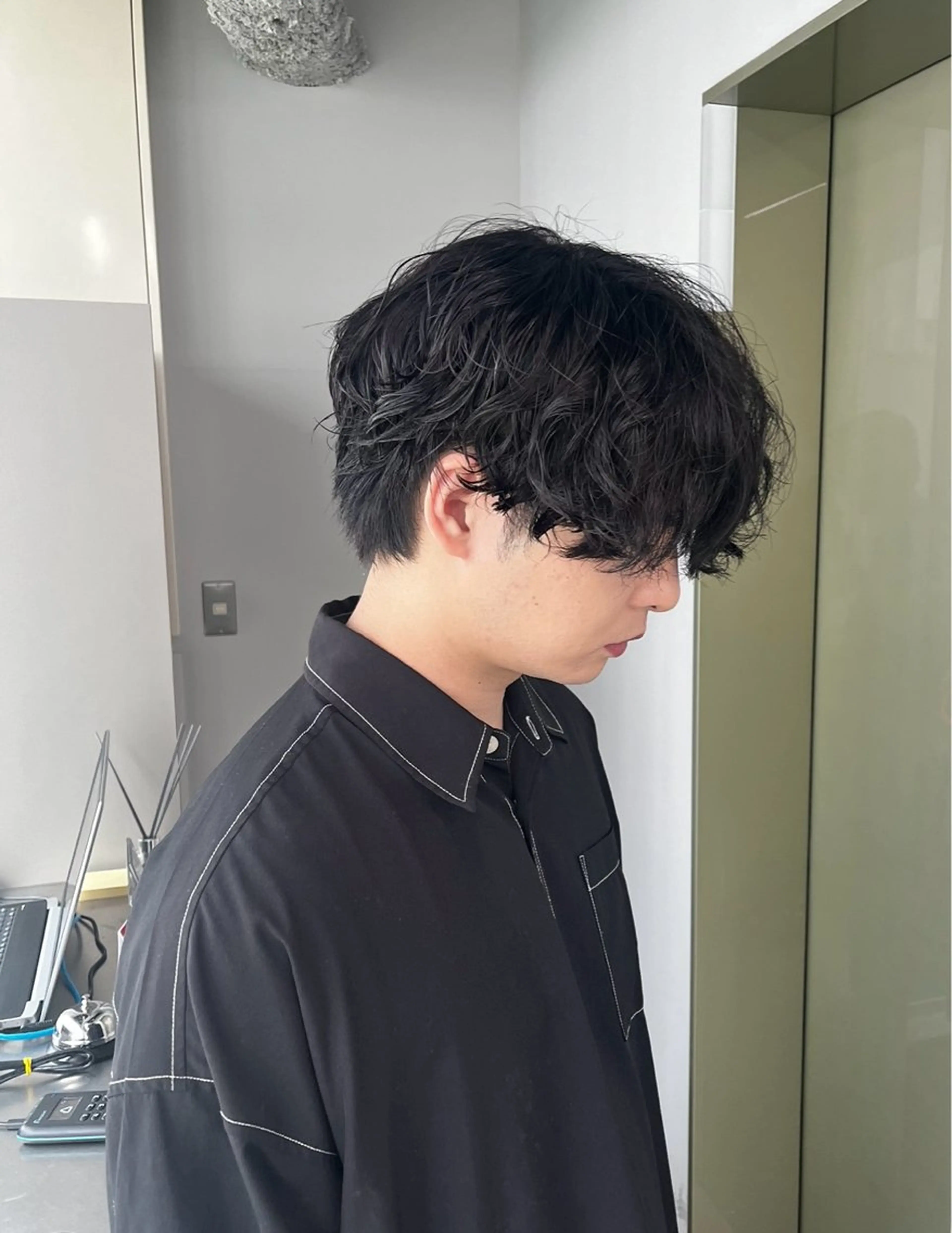 メンズ カット パーマ メンズ特化/韓国風 ニュアンス/ときなのヘアスタイル