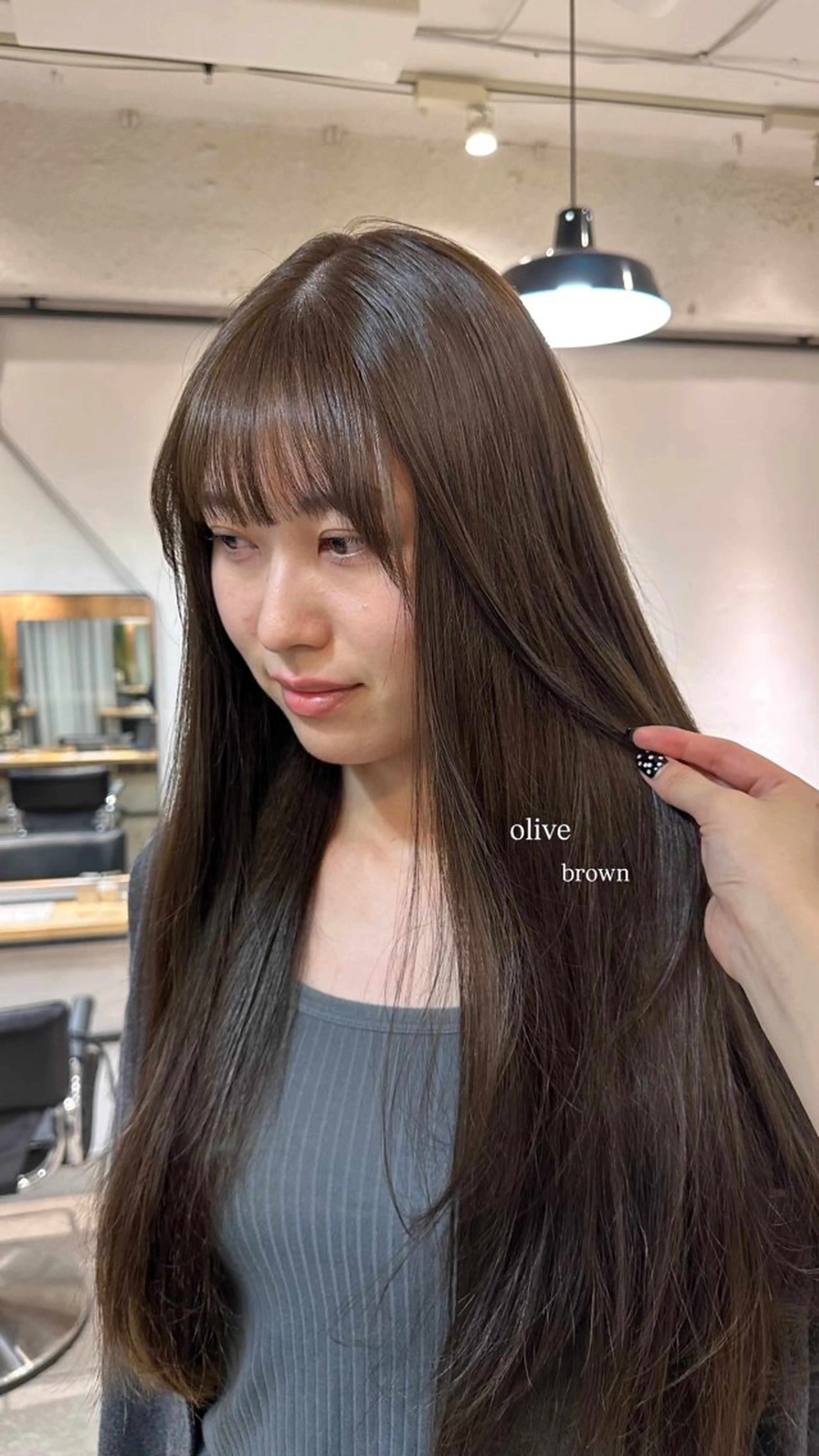 ロング カラー ヘアカラー トリートメント naturalカラー / Rukaのヘアスタイル