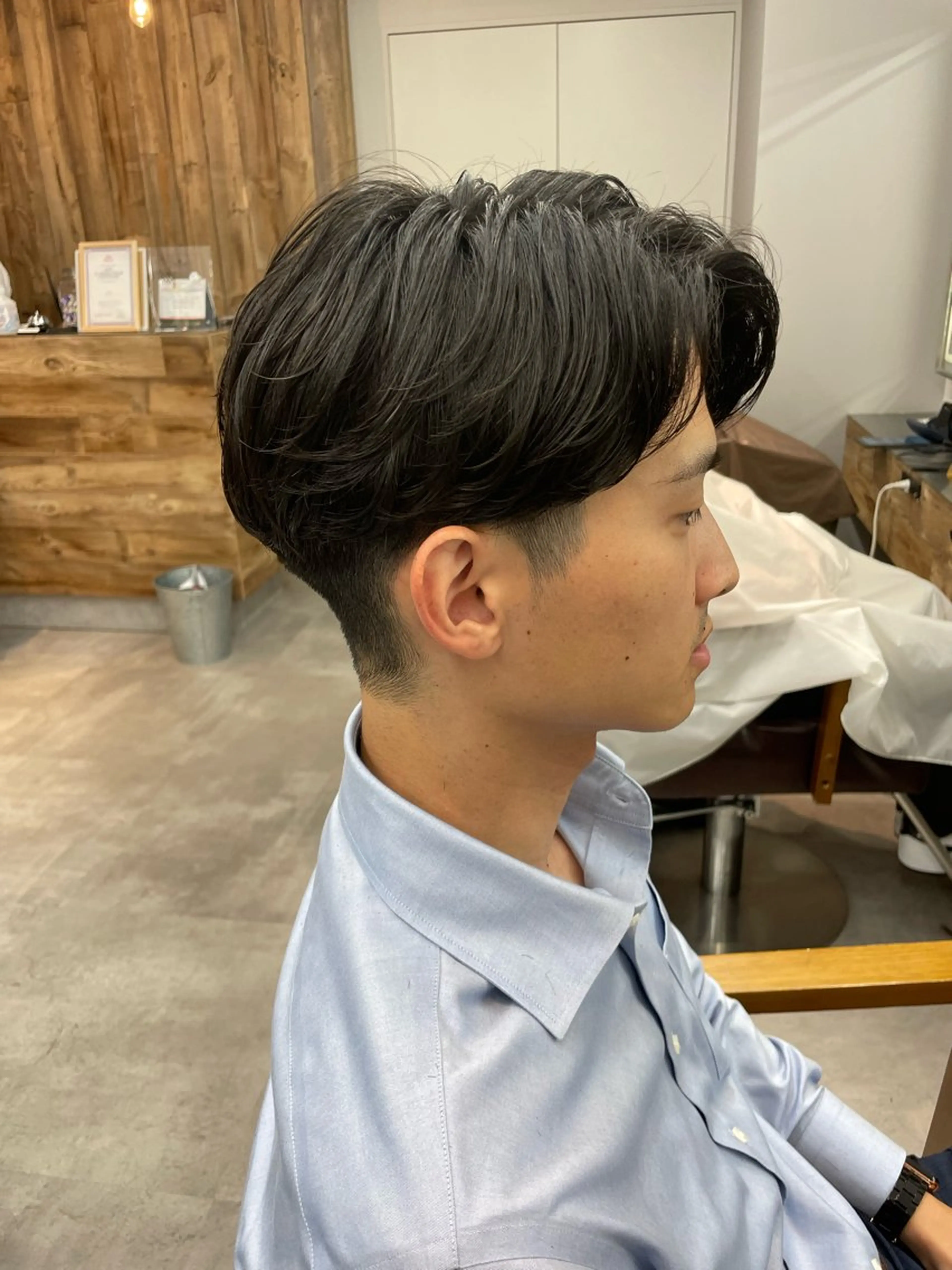 ショート パーマ ヘアアレンジ メンズ カット パーマ ヘアセット 🔥メンズ特化🔥 木村 祐太のヘアスタイル