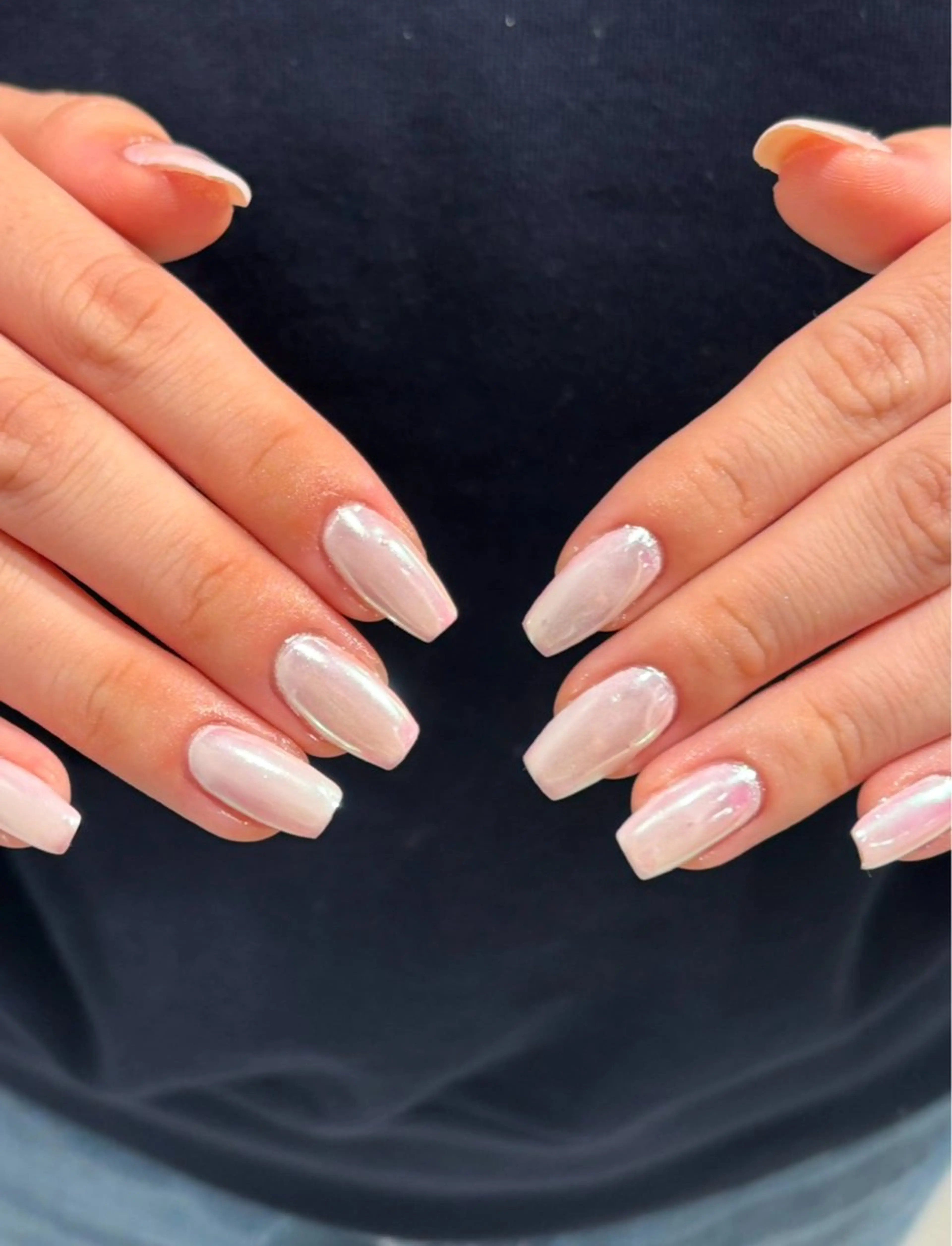 【オフ込み🏳️⚧️🎀】自爪削らないパラジェル使用🫶🏻💗ワンカラーの写真