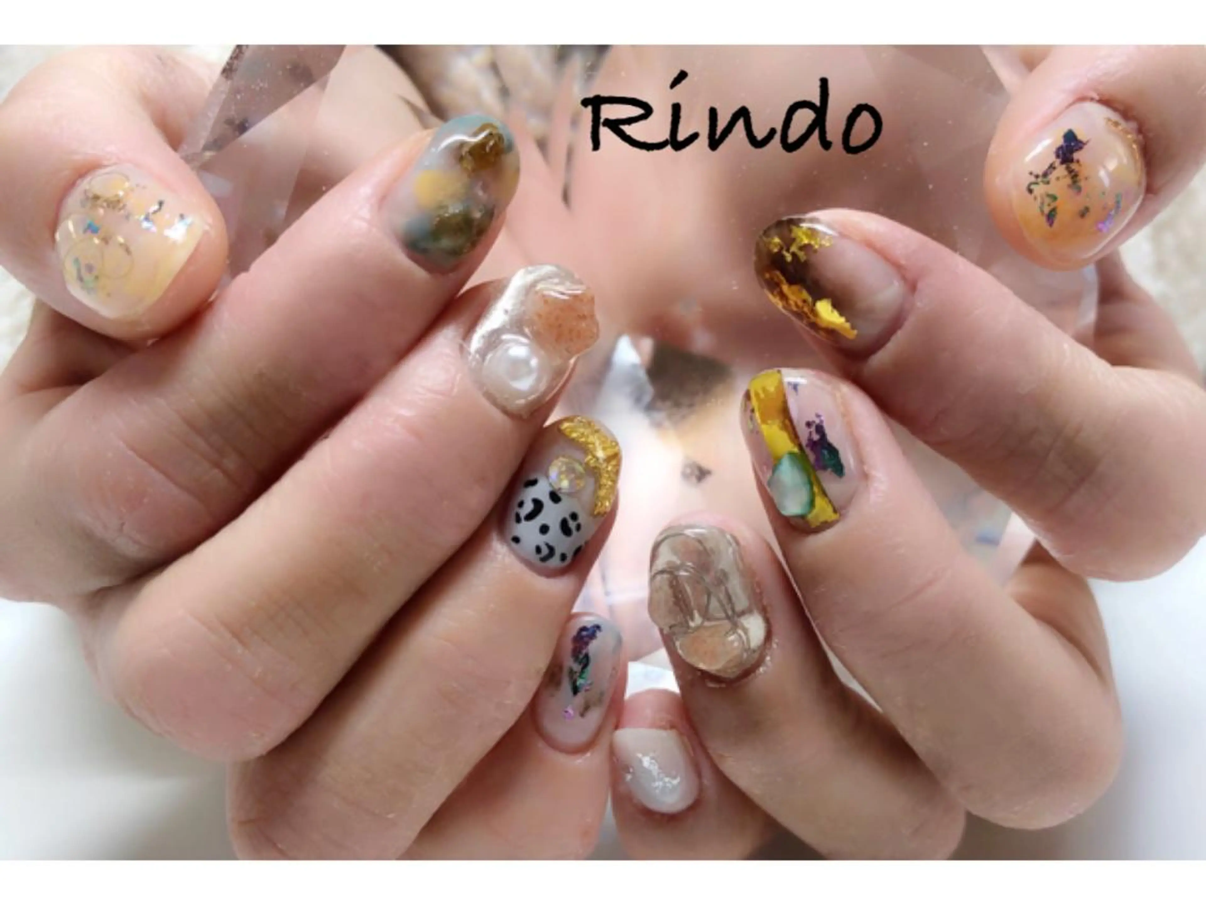 ネイル ニュアンスネイル ハンドネイル Rindo.ネイル ♡耳つぼジュエリーのその他イメージ