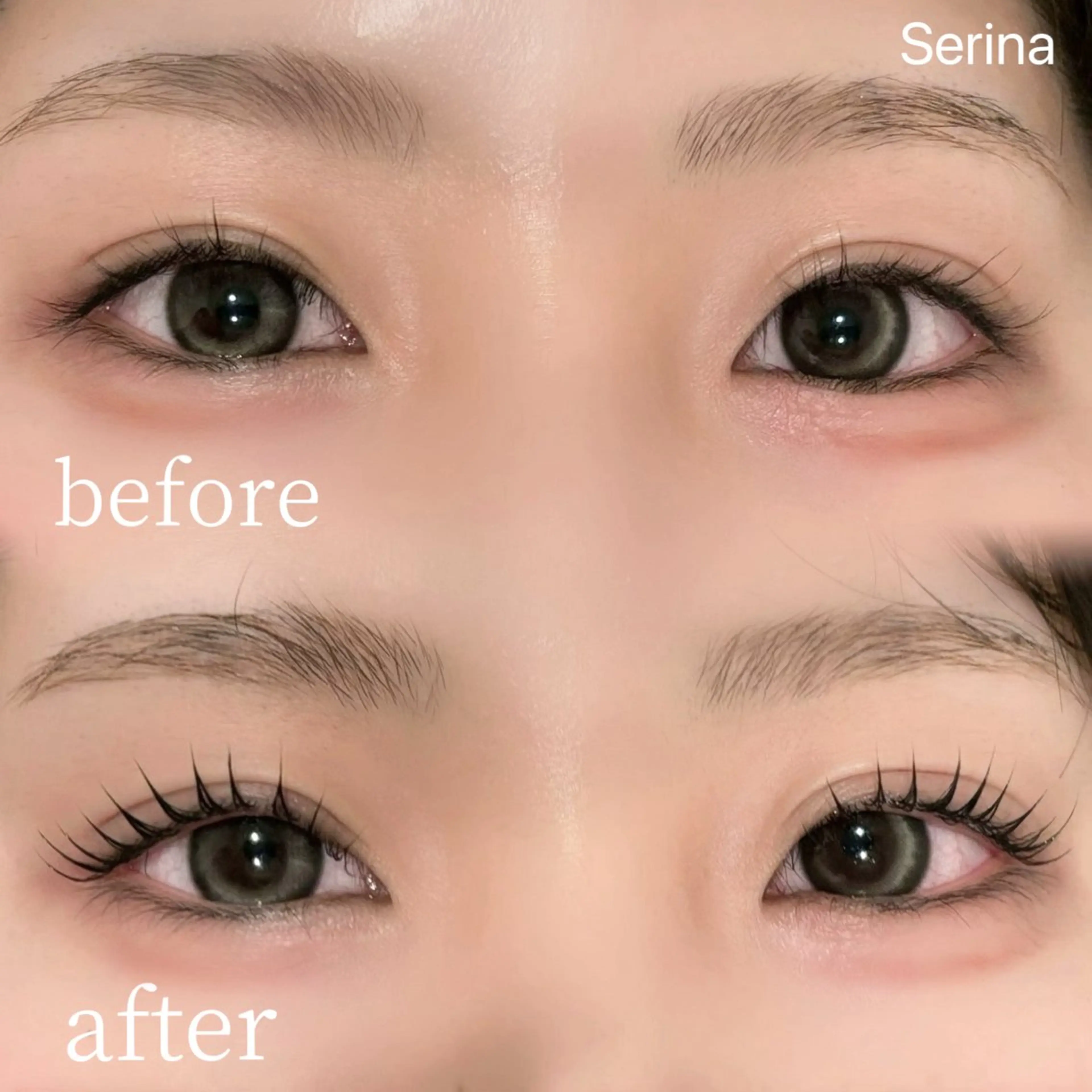 マツエク・マツパ セリナ新宿 kuruのマツエク・マツパデザイン