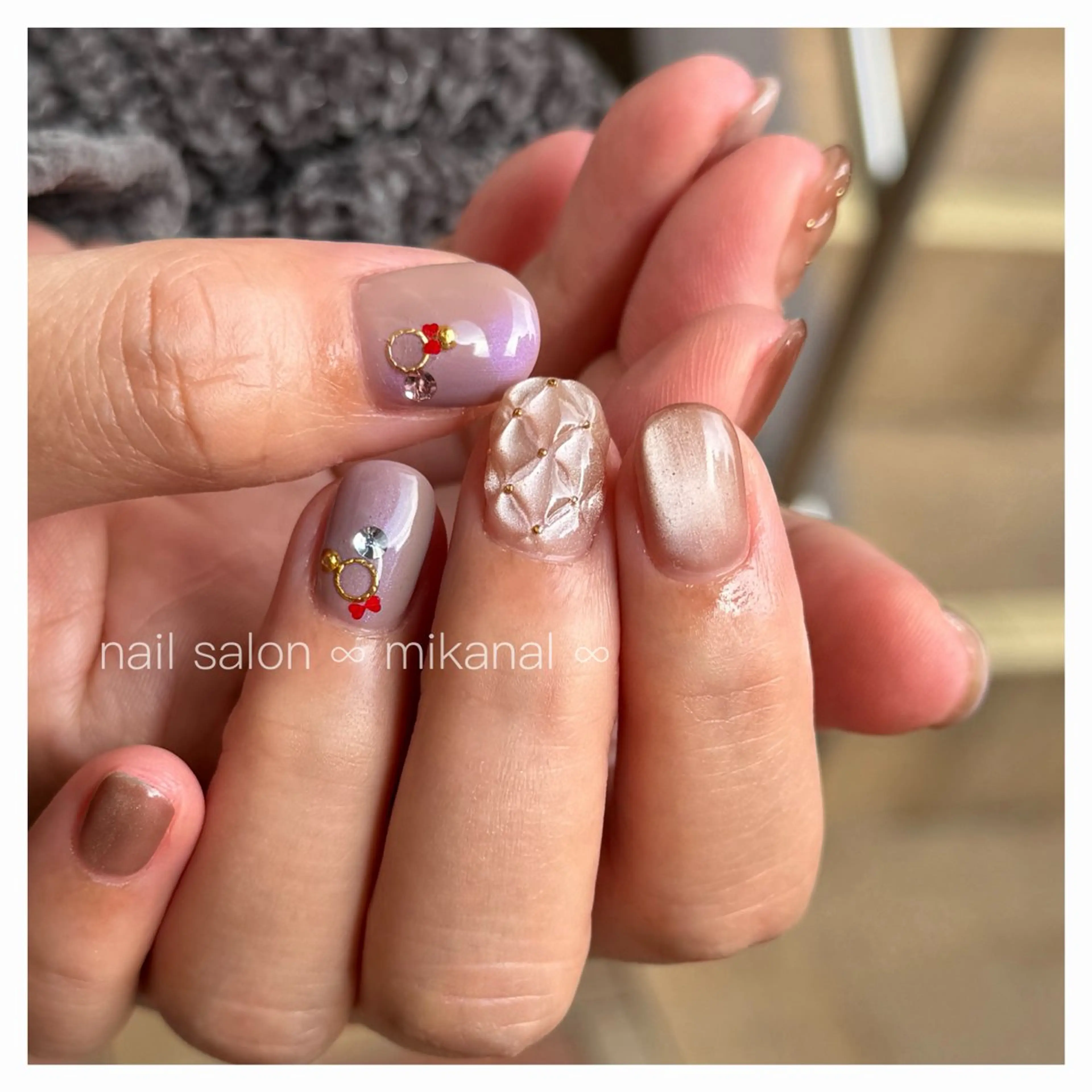 ネイル nail salon  ∞ mikanal ∞所属・nailsalon ∞ ﾐｶﾅﾙ ∞のネイルデザイン