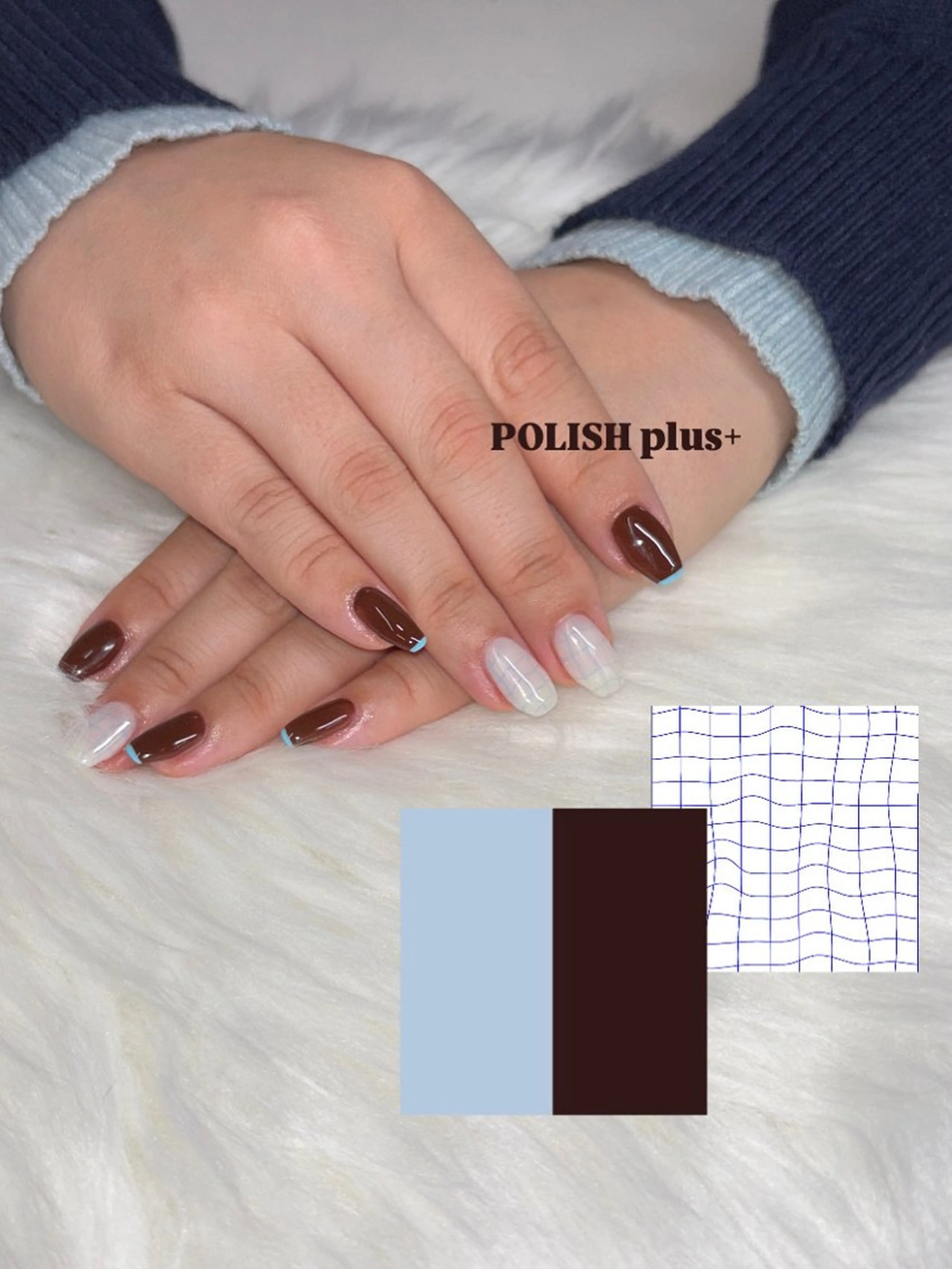 ネイル 持ち込み POLISH サナのネイルデザイン