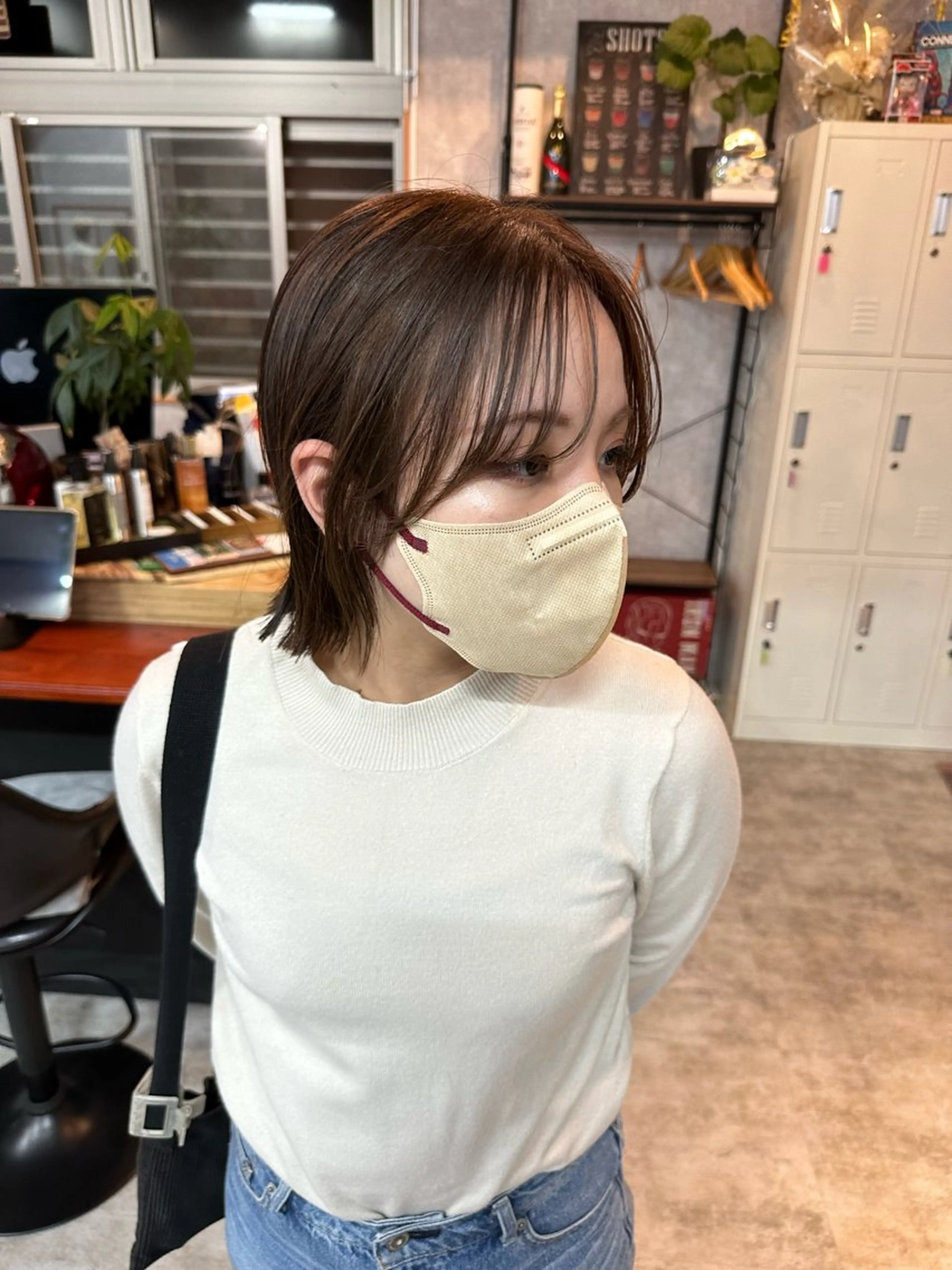 ショート 切りっぱなしボブ ショートボブ ハンサムショート 丸みショート ボブ モテ髪/ボブ/ショー ト/アダチフウトのヘアスタイル