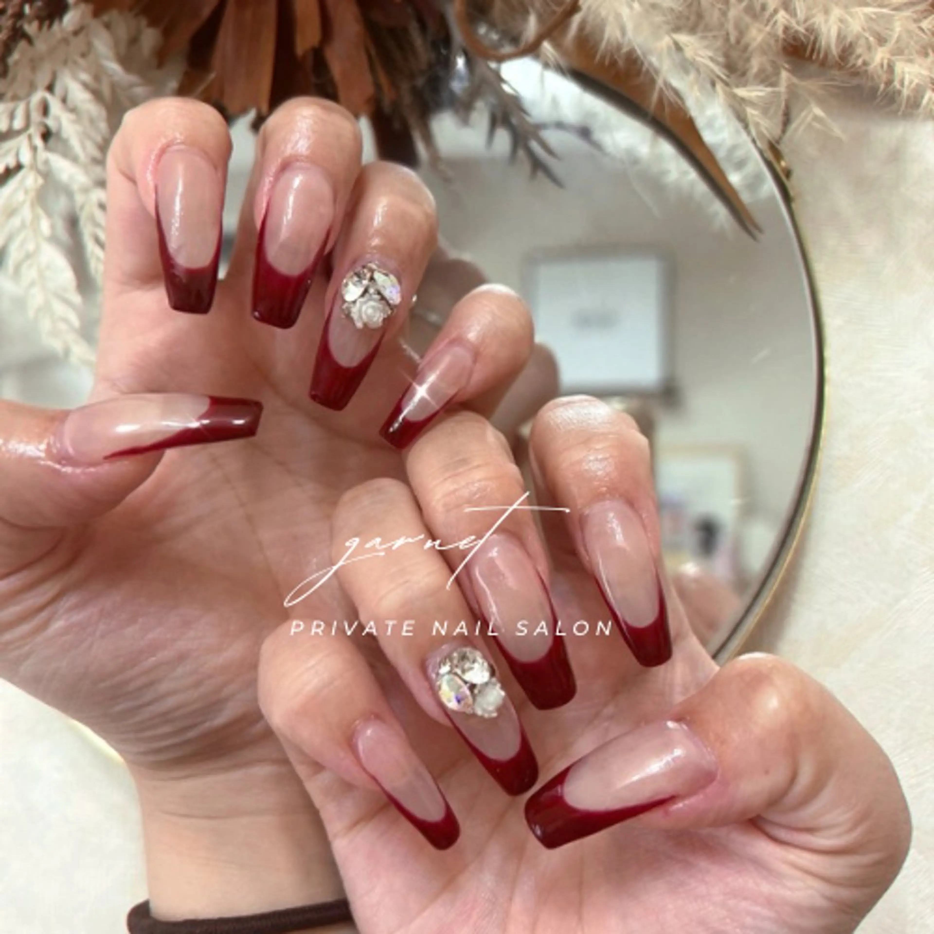 ネイル ハンドネイル Garnet nailのネイルデザイン