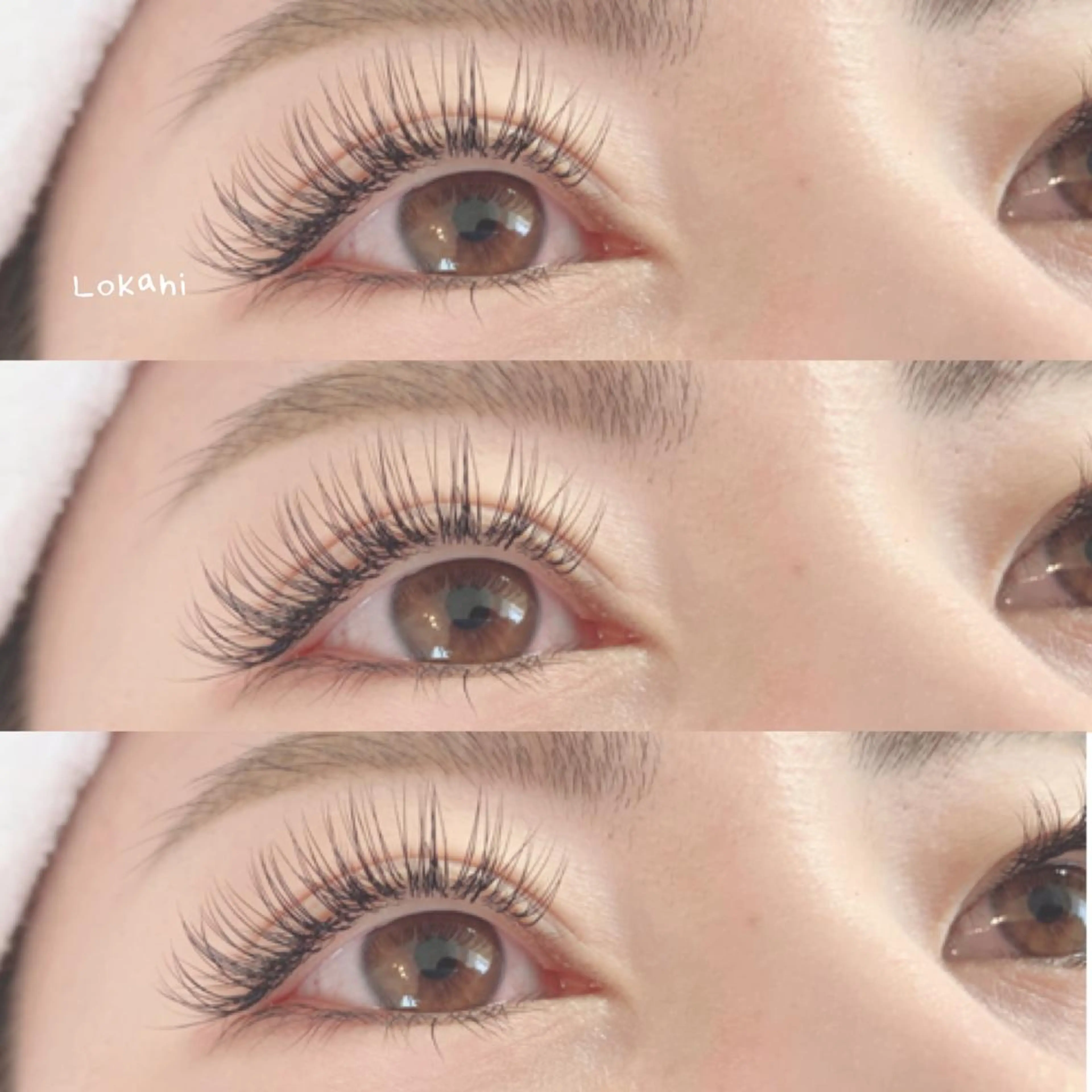 マツエク・マツパ Cカール セーブル Lokahi yumiのマツエク・マツパデザイン