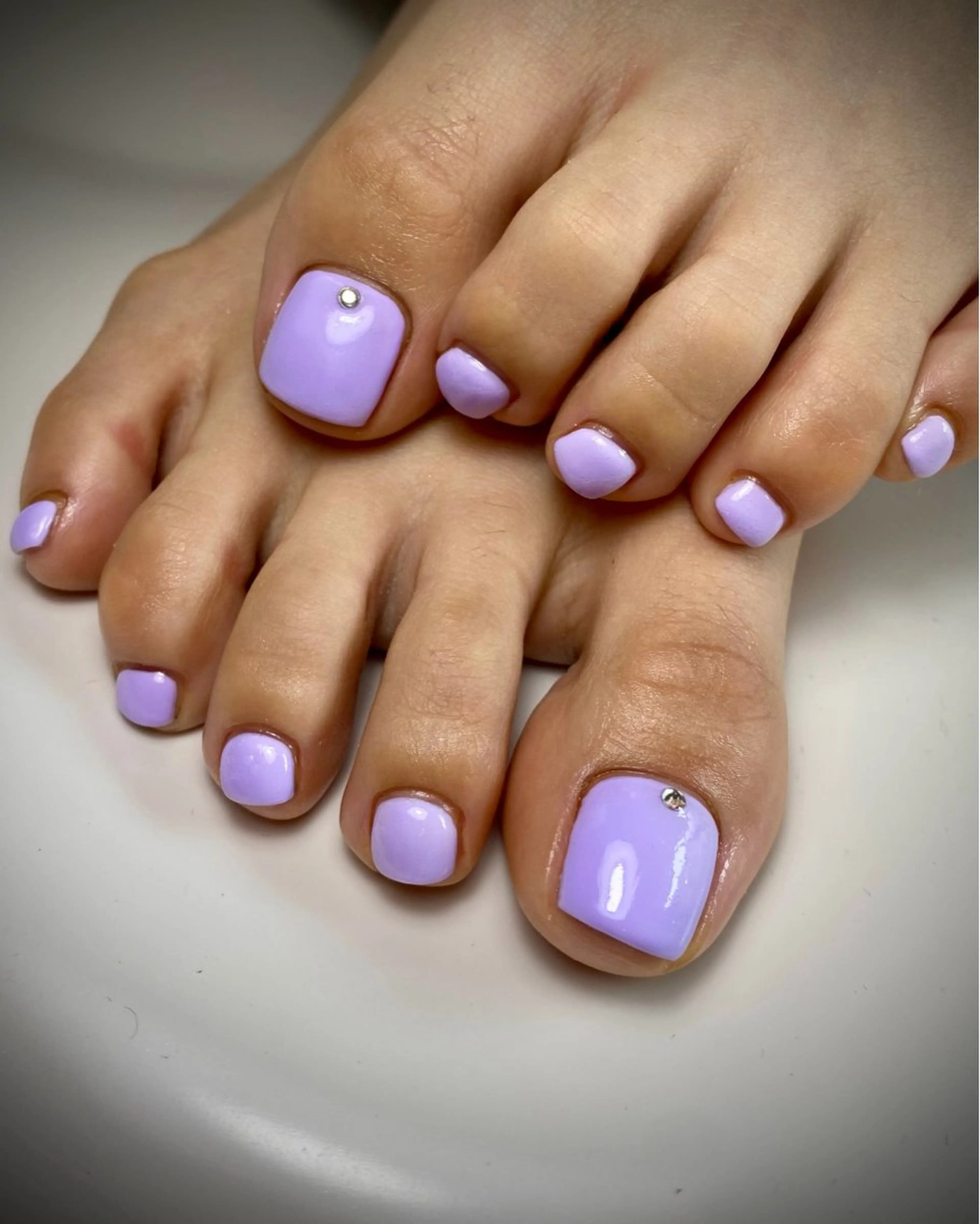 【うる艶美人foot】ワンカラー（ケア代込み）の写真