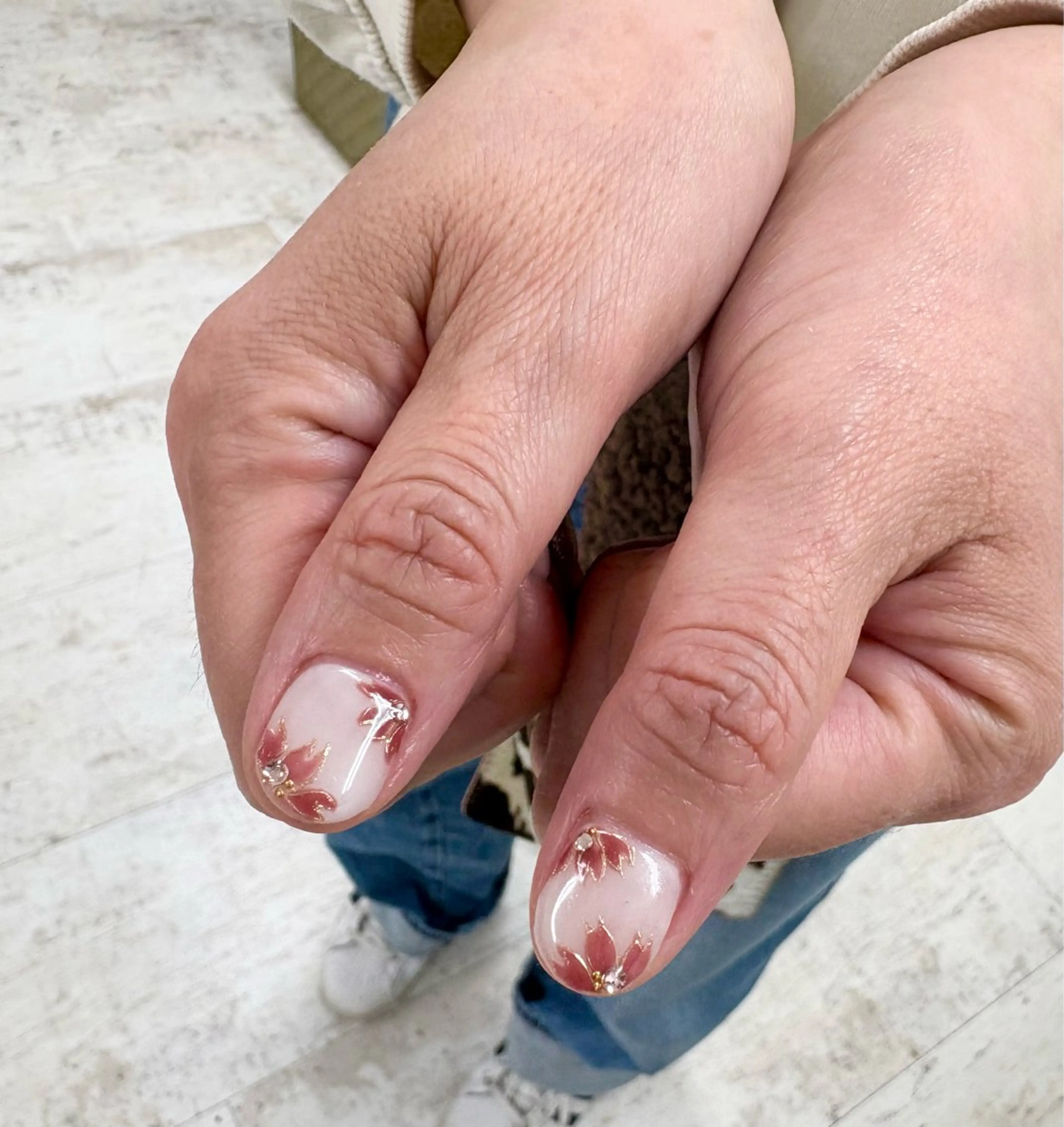 ネイル 吉田 里菜のネイルデザイン