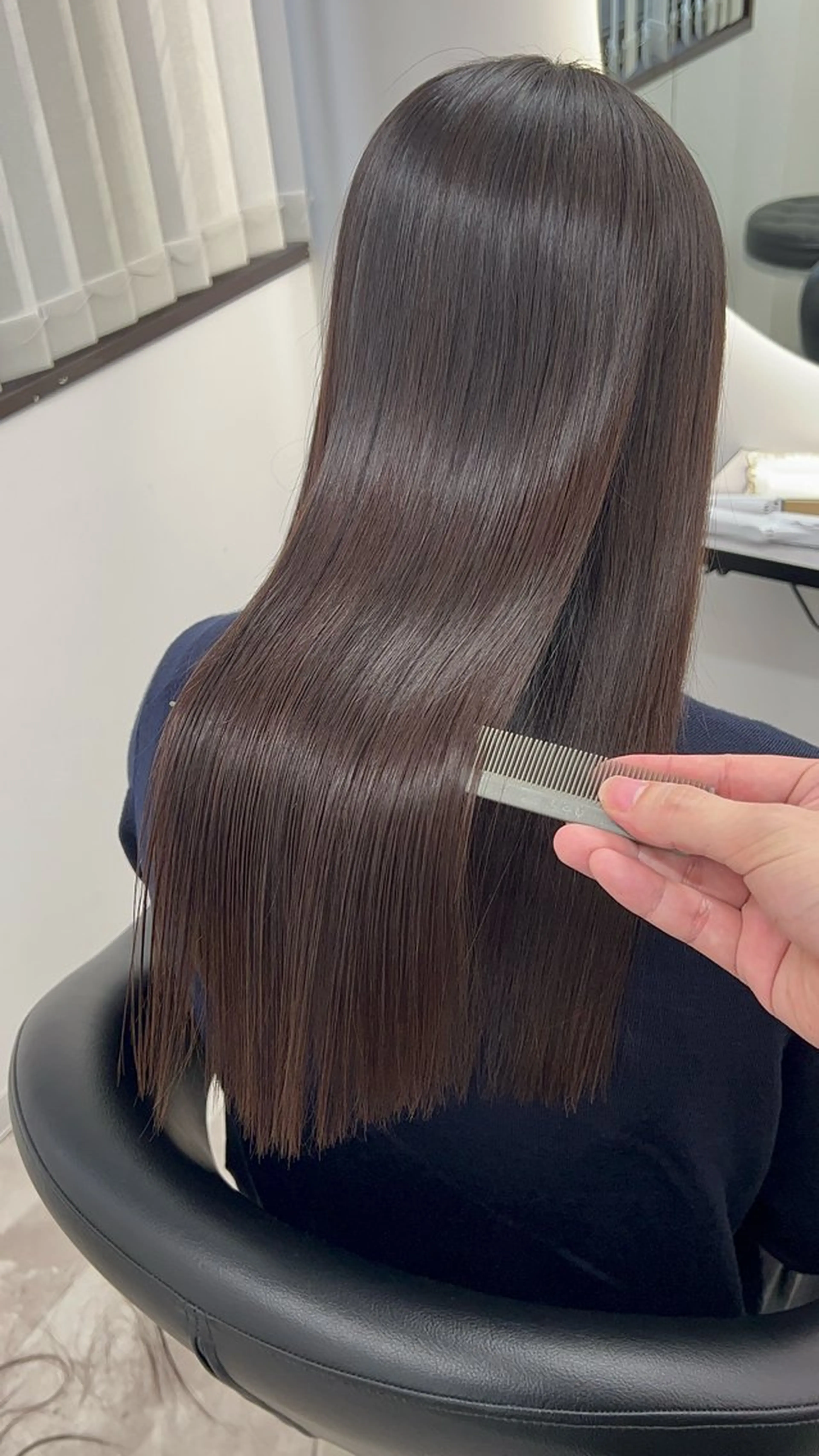 ロング カット 縮毛矯正 トリートメント 悩み解決美容師 Futo✨のヘアスタイル