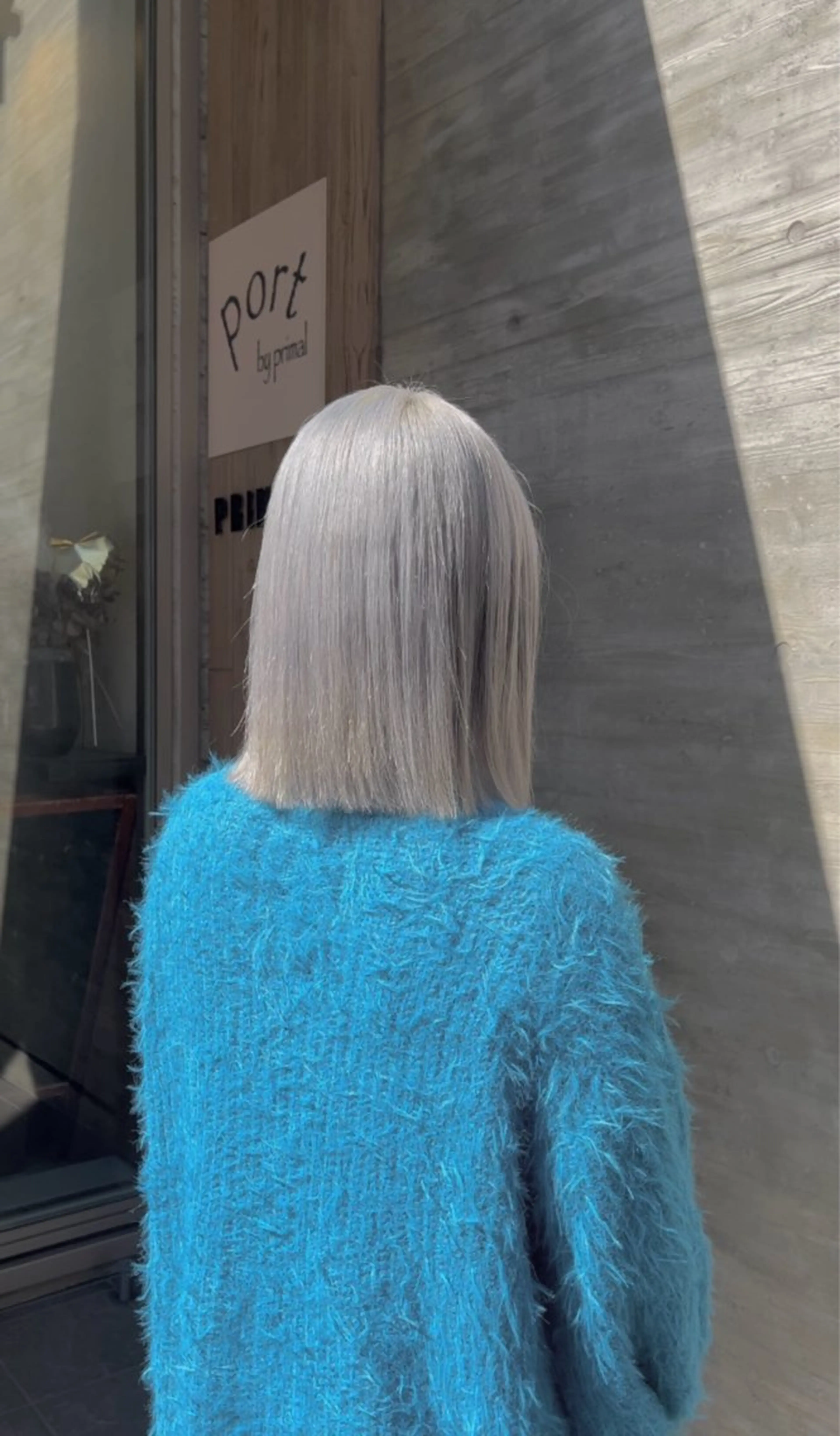 ミディアム カラー ヘアカラー ハイトーンカラ ー/小川のヘアスタイル