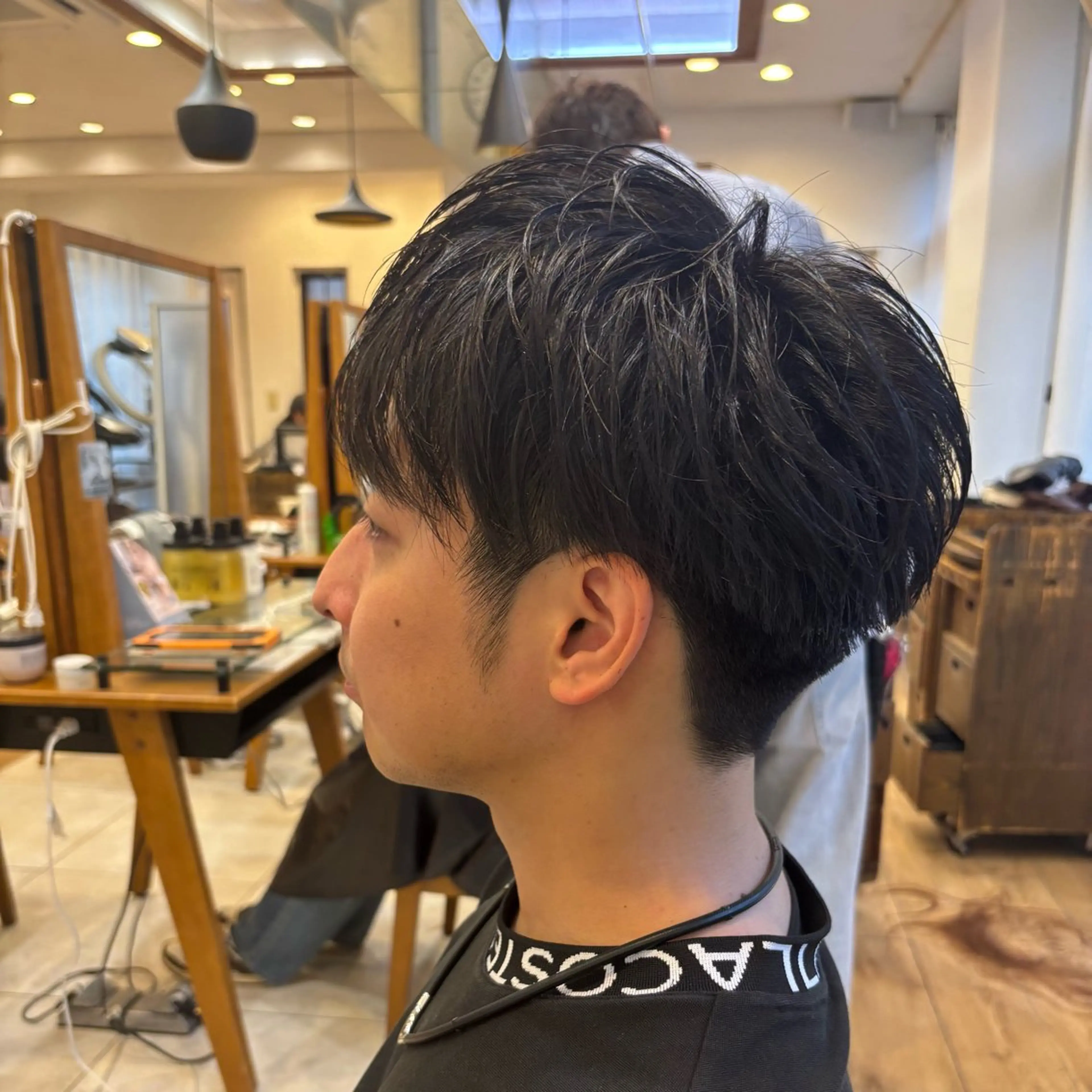 メンズ 新原 陽那のヘアスタイル