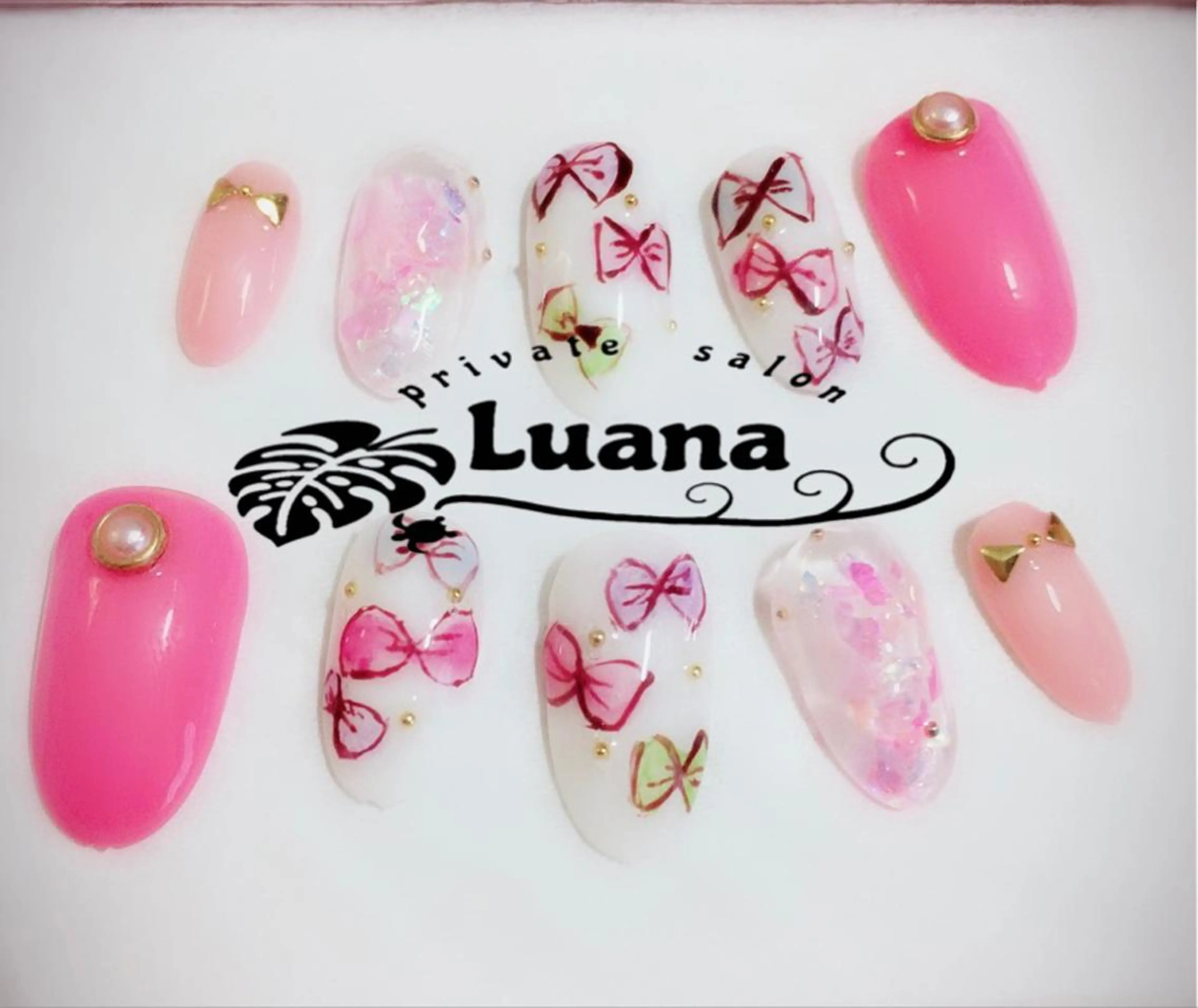 ネイル 自宅ネイルサロン ルアナのネイルデザイン