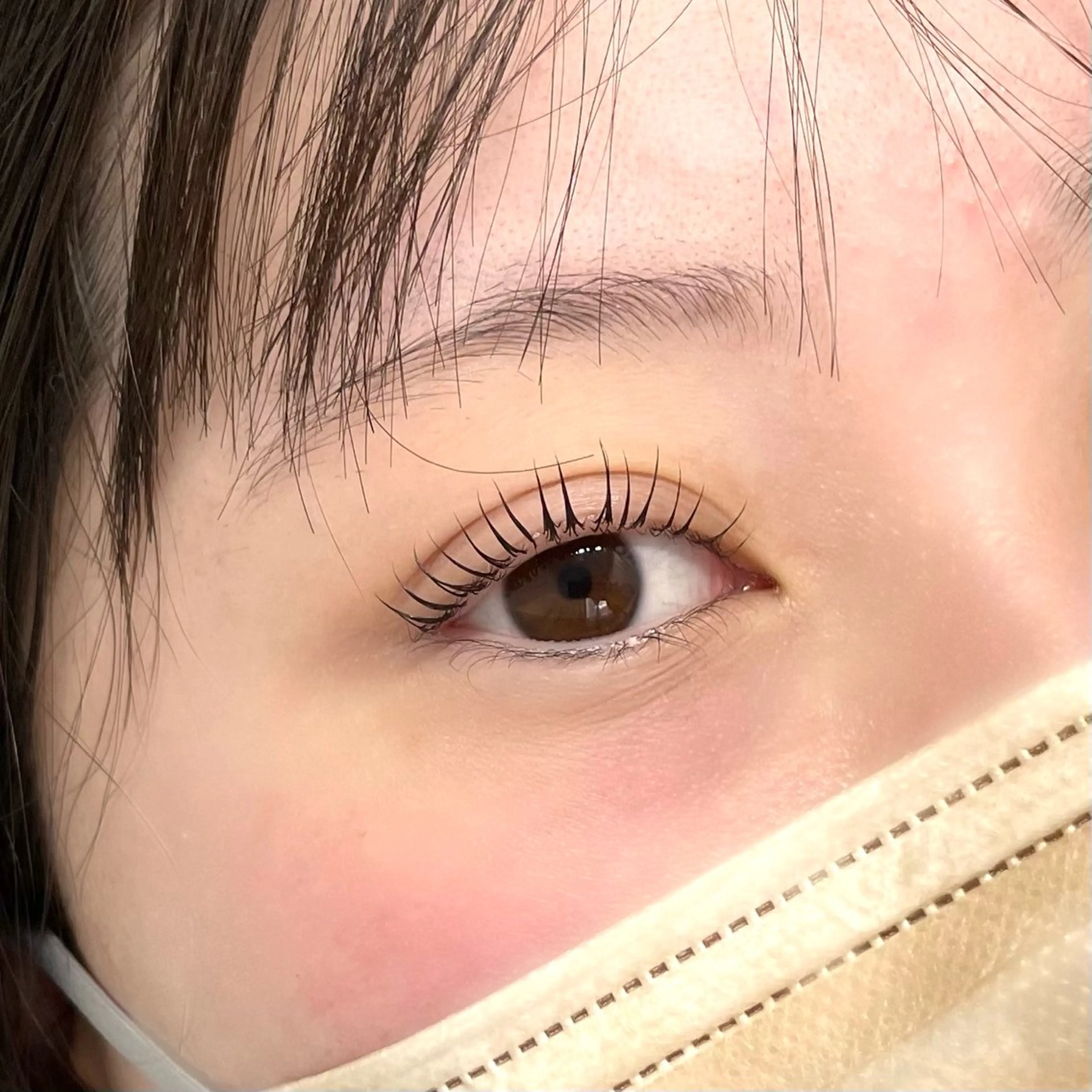 マツエク・マツパ 一重×まつ毛パーマ マツパ NOA lashes 茂木のマツエク・マツパデザイン