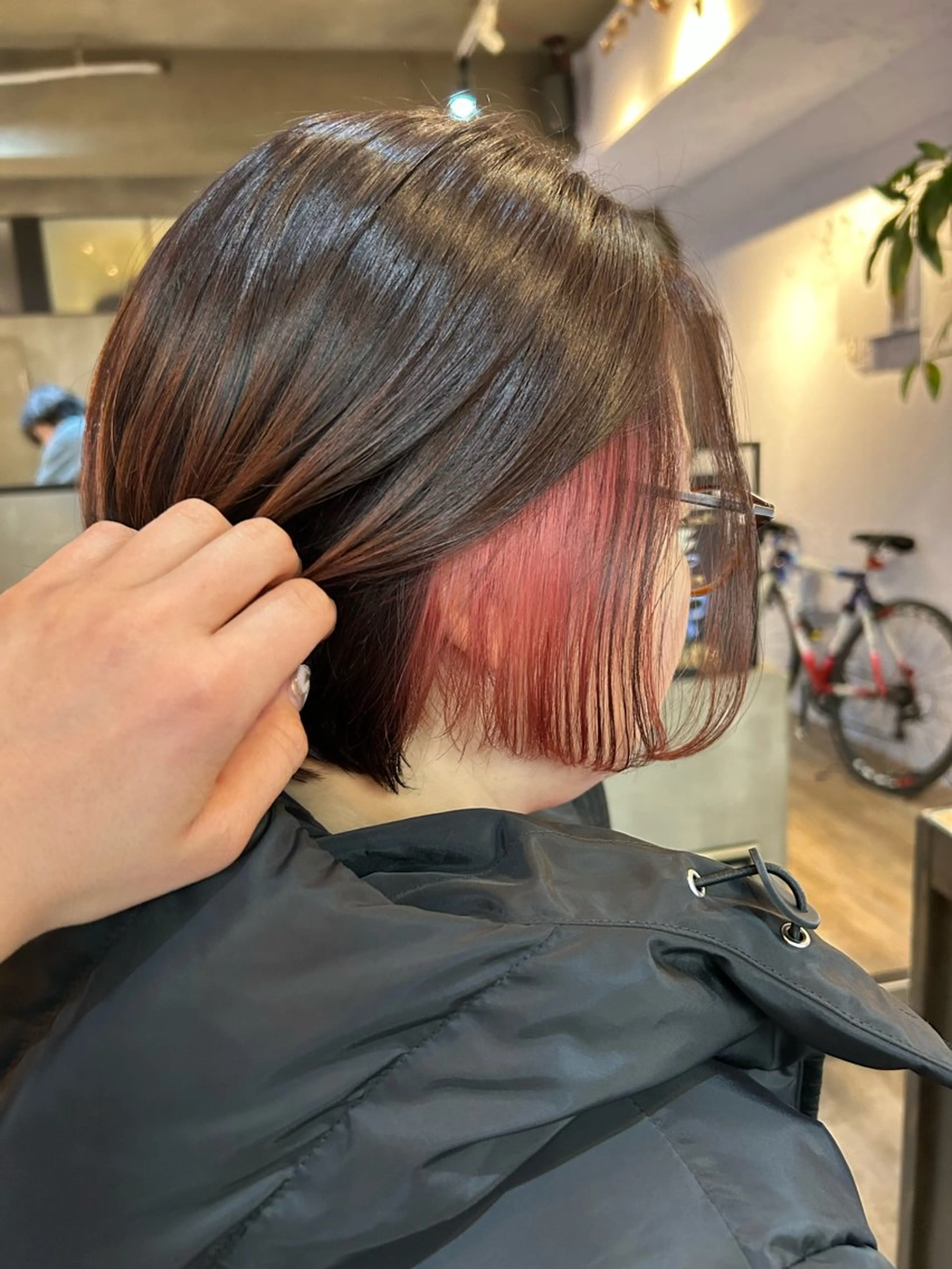 ショート カラー 古澤 咲来のヘアスタイル