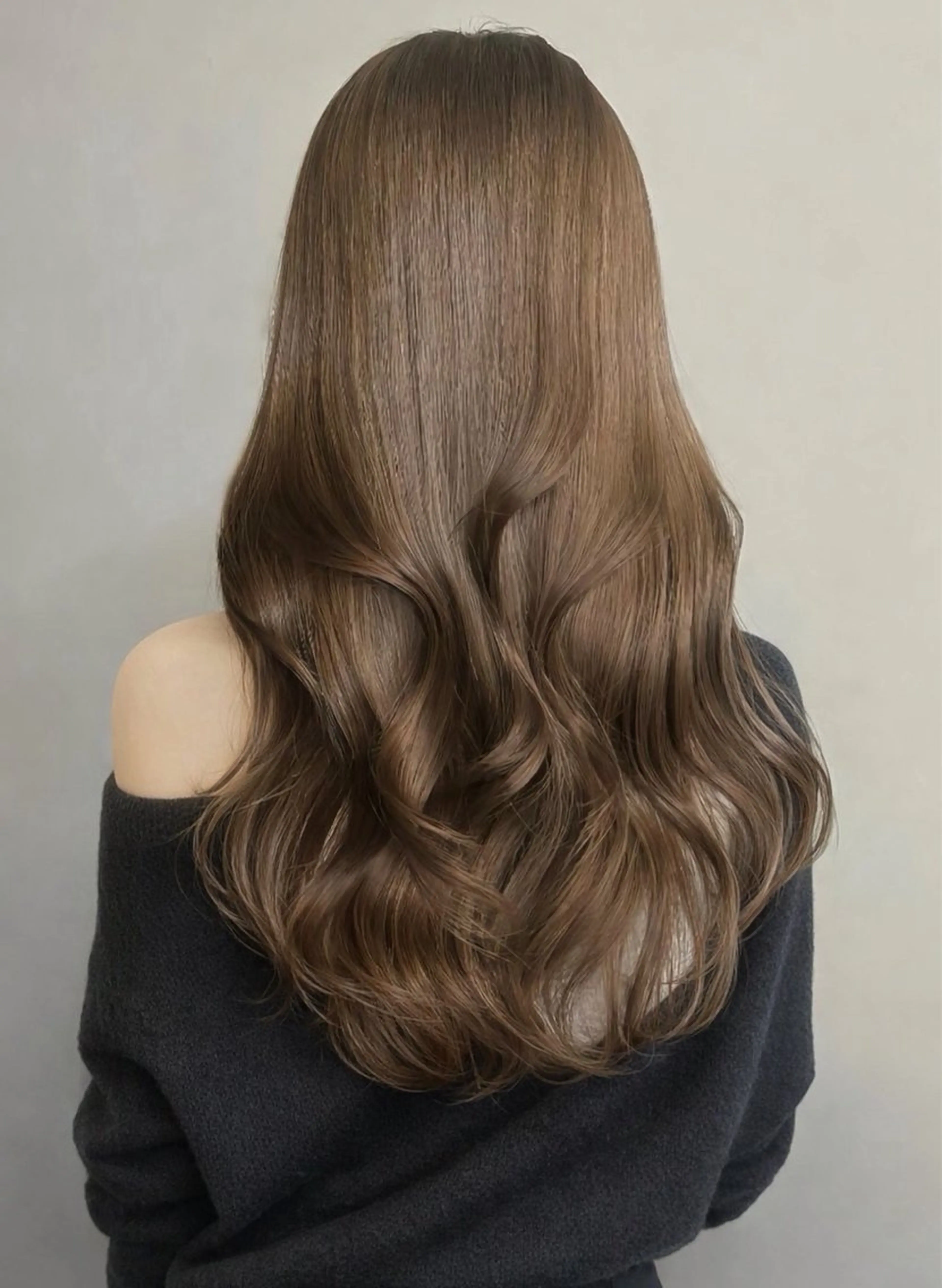 髪カラー＋aujuaトリートメント ¥3000の写真