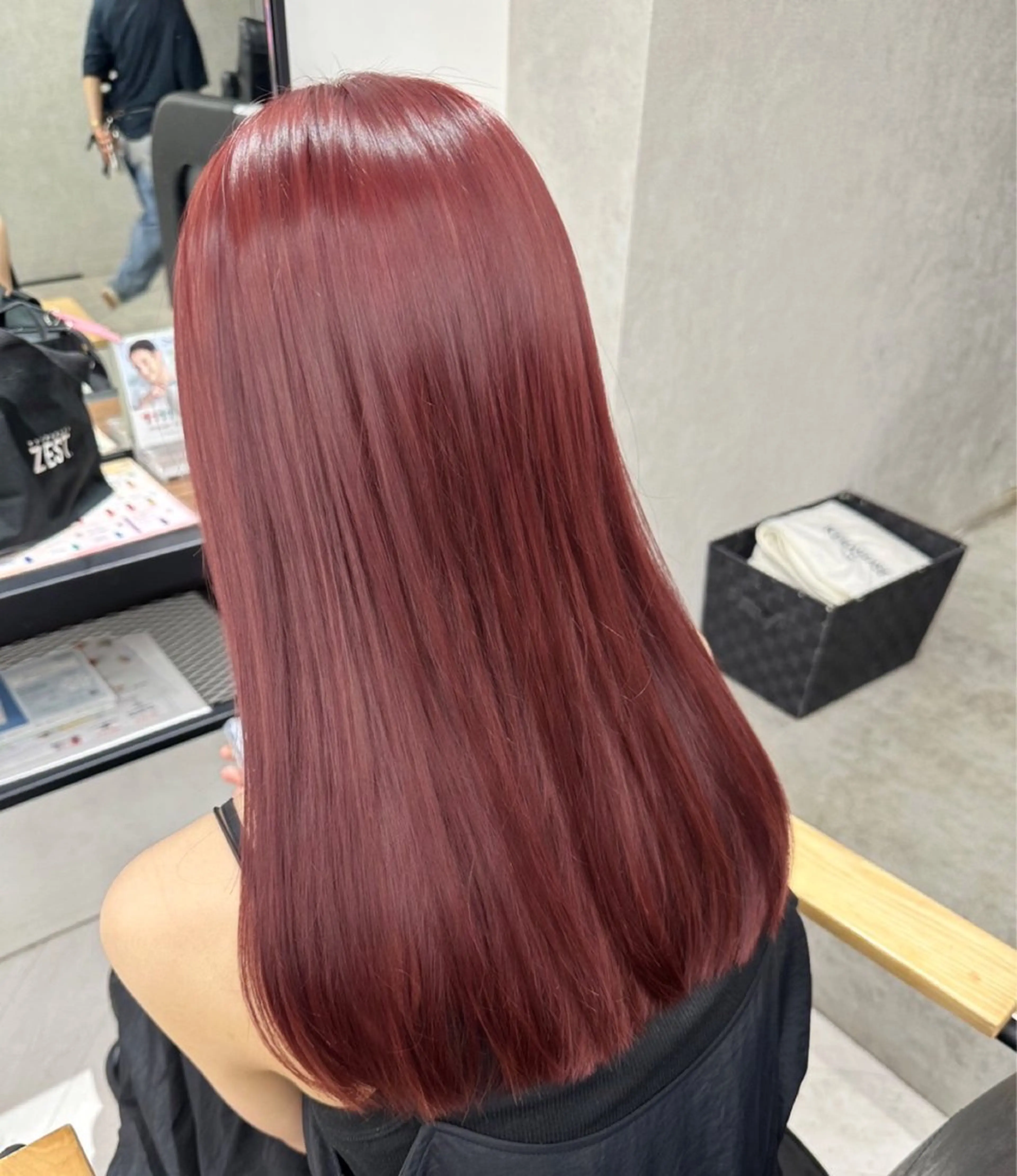 ミディアム カラー パーマ ヘアアレンジ メンズ トリートメント mona/ ストレートスタイル✨のヘアスタイル