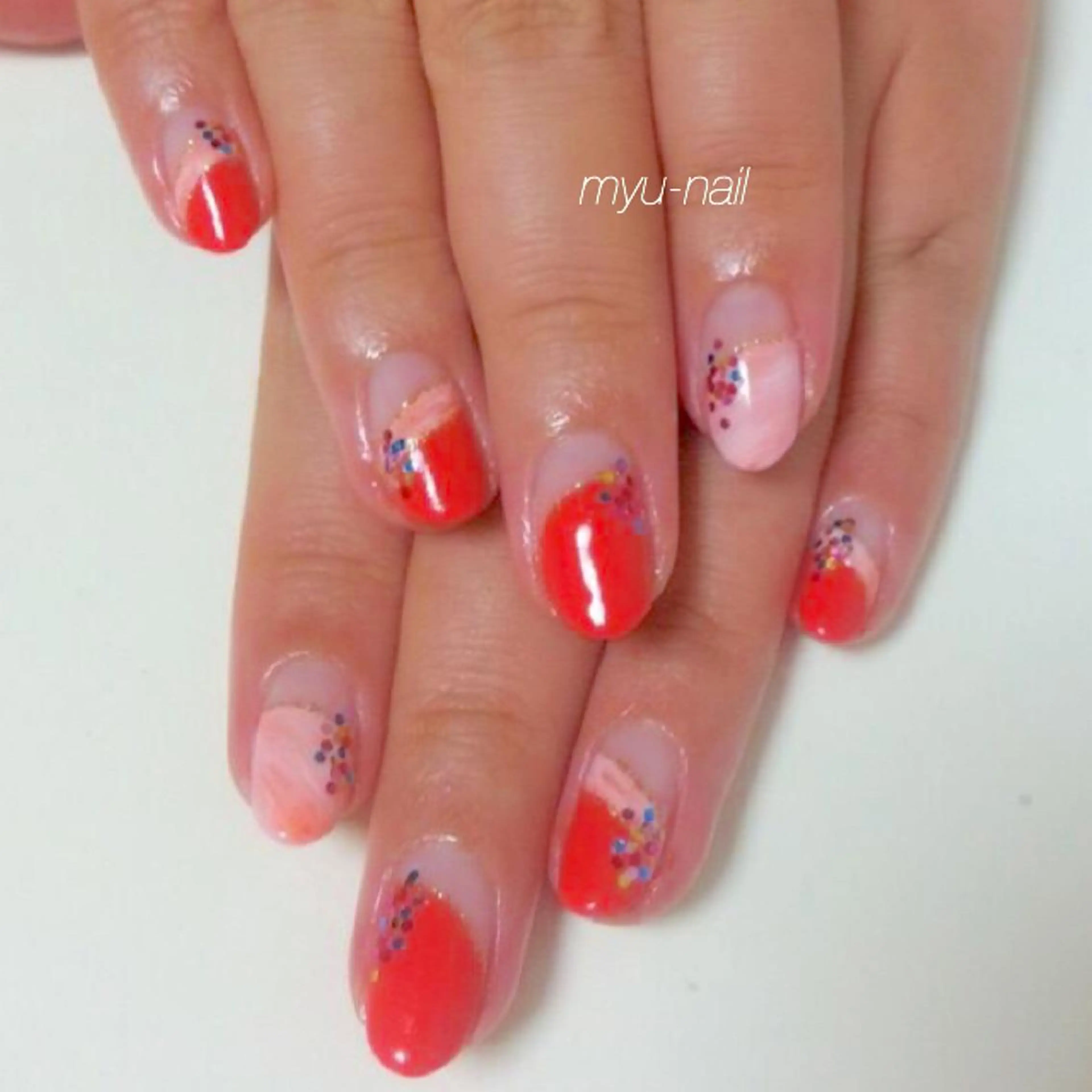 ネイル アートネイル ホームサロン myu-nailのネイルデザイン