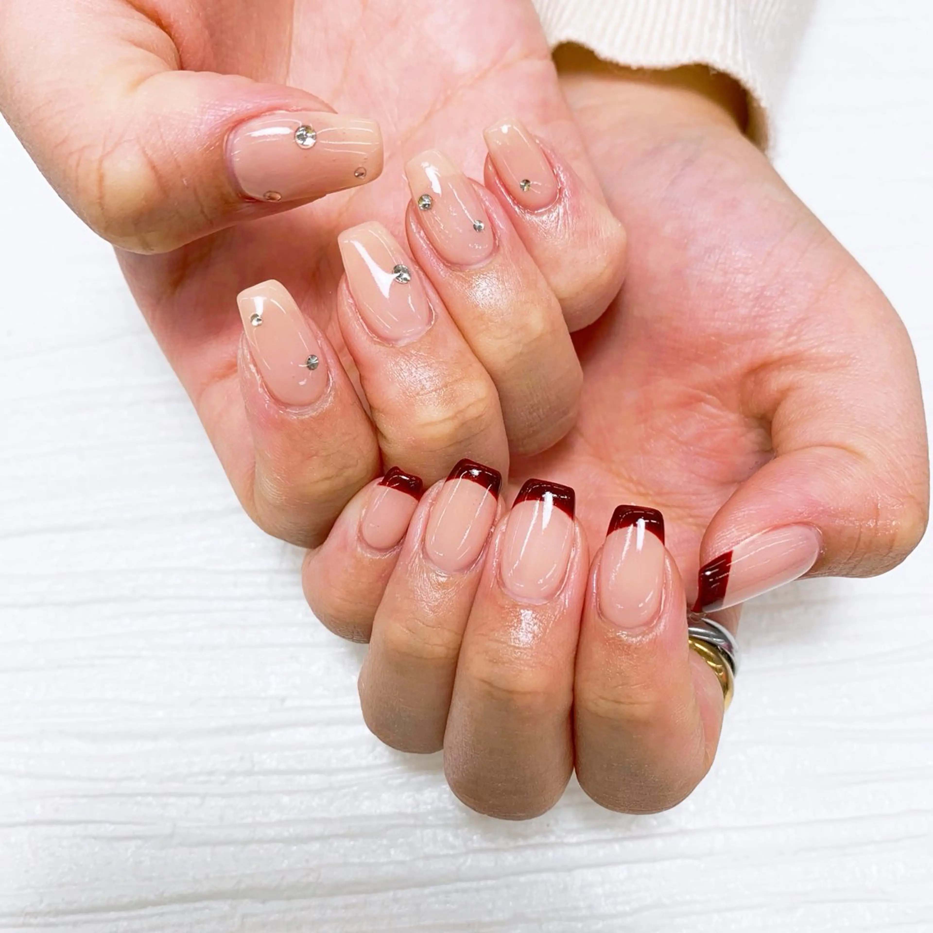 ネイル ⭐︎休業中の練習⭐︎ JNA認定講師髙橋のネイルデザイン