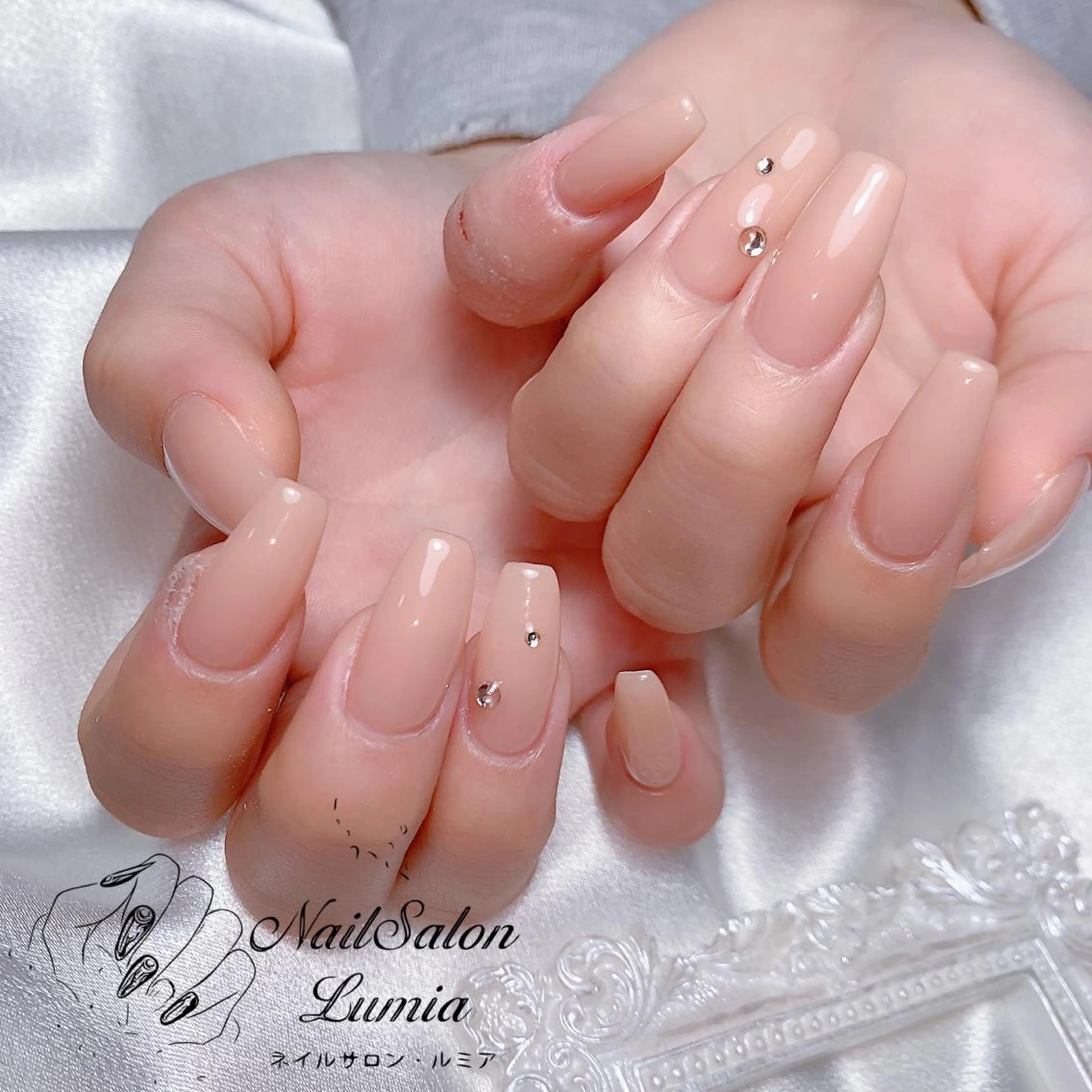 ネイル ハンドネイル ネイルサロン ルミア Lumia 店長のネイルデザイン
