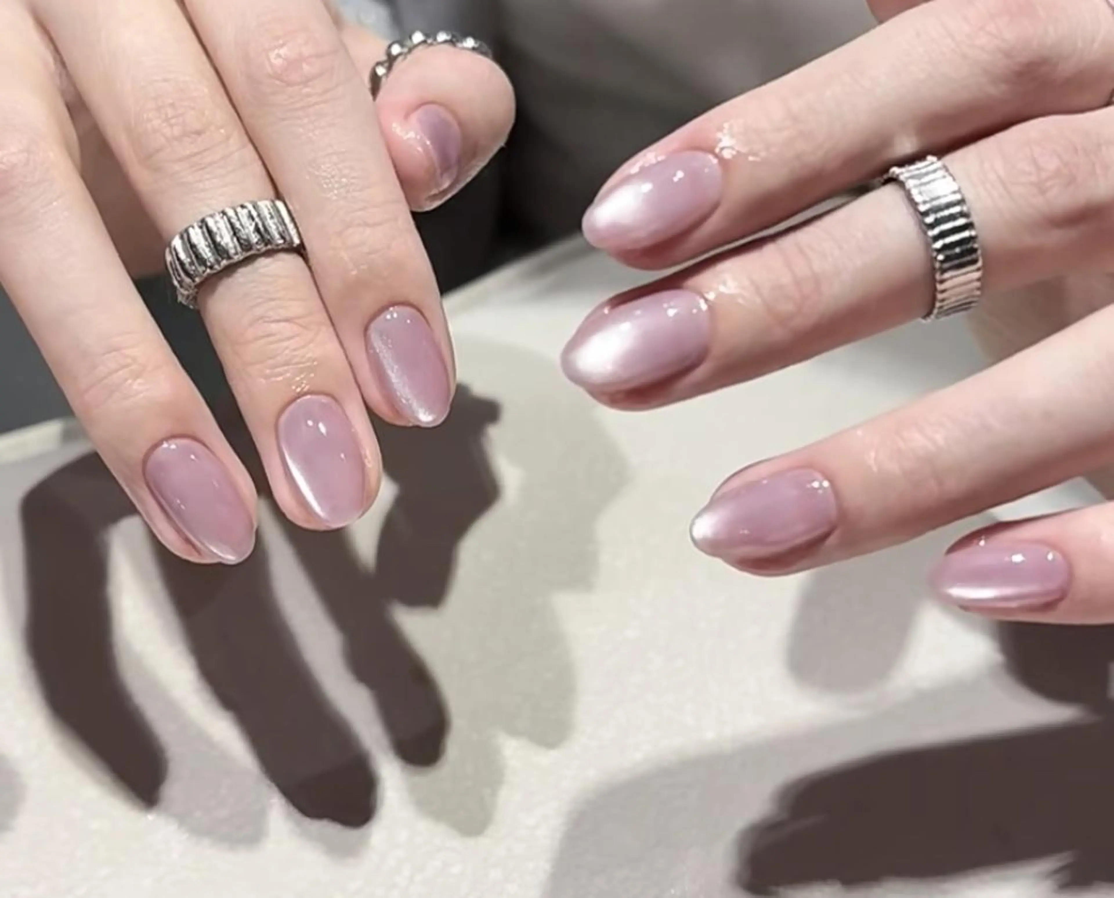 ネイル ハンドネイル ハンドケア 🍑 momo_nailのネイルデザイン