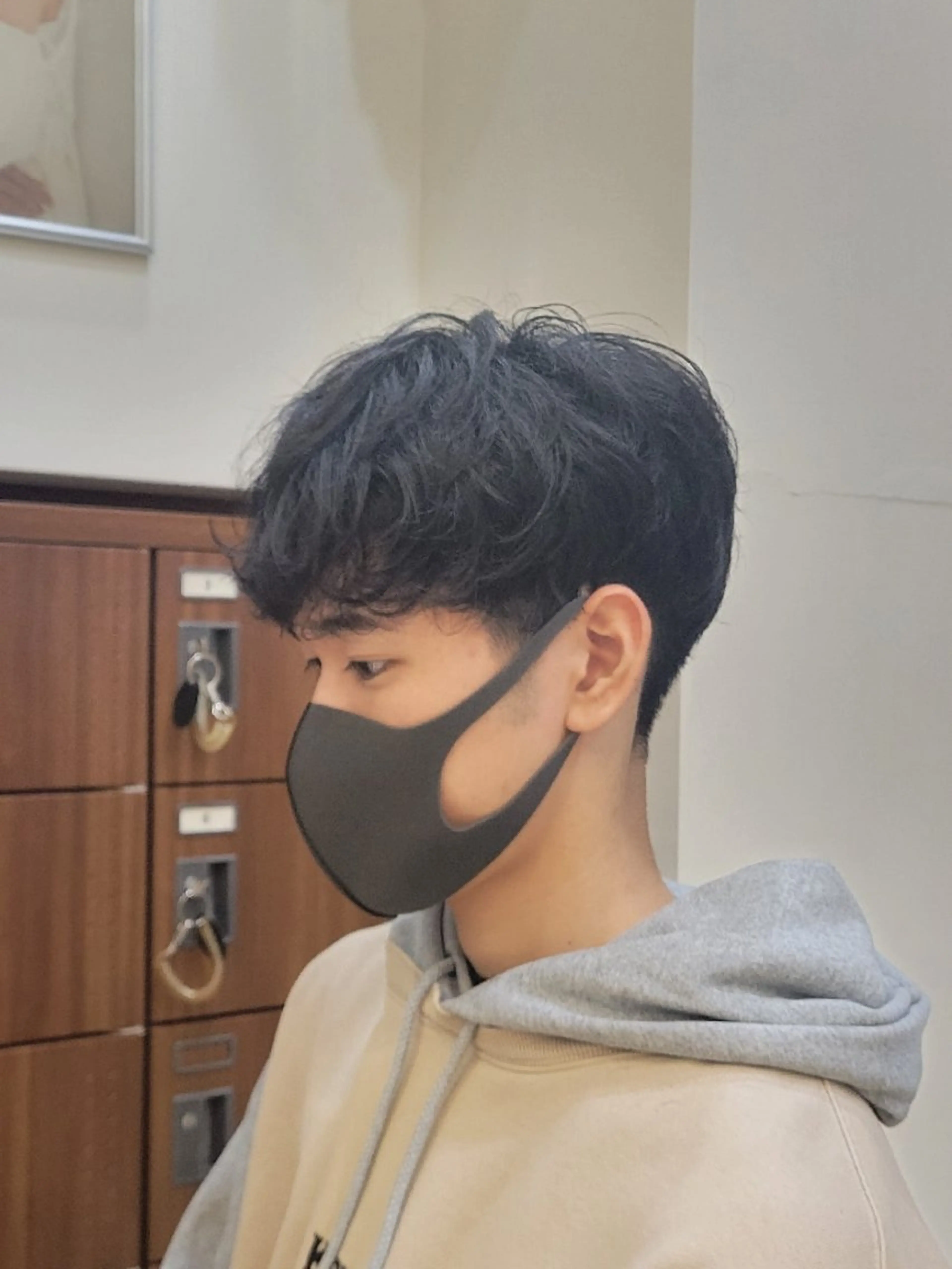 メンズ マッシュ 渡辺 将功のヘアスタイル