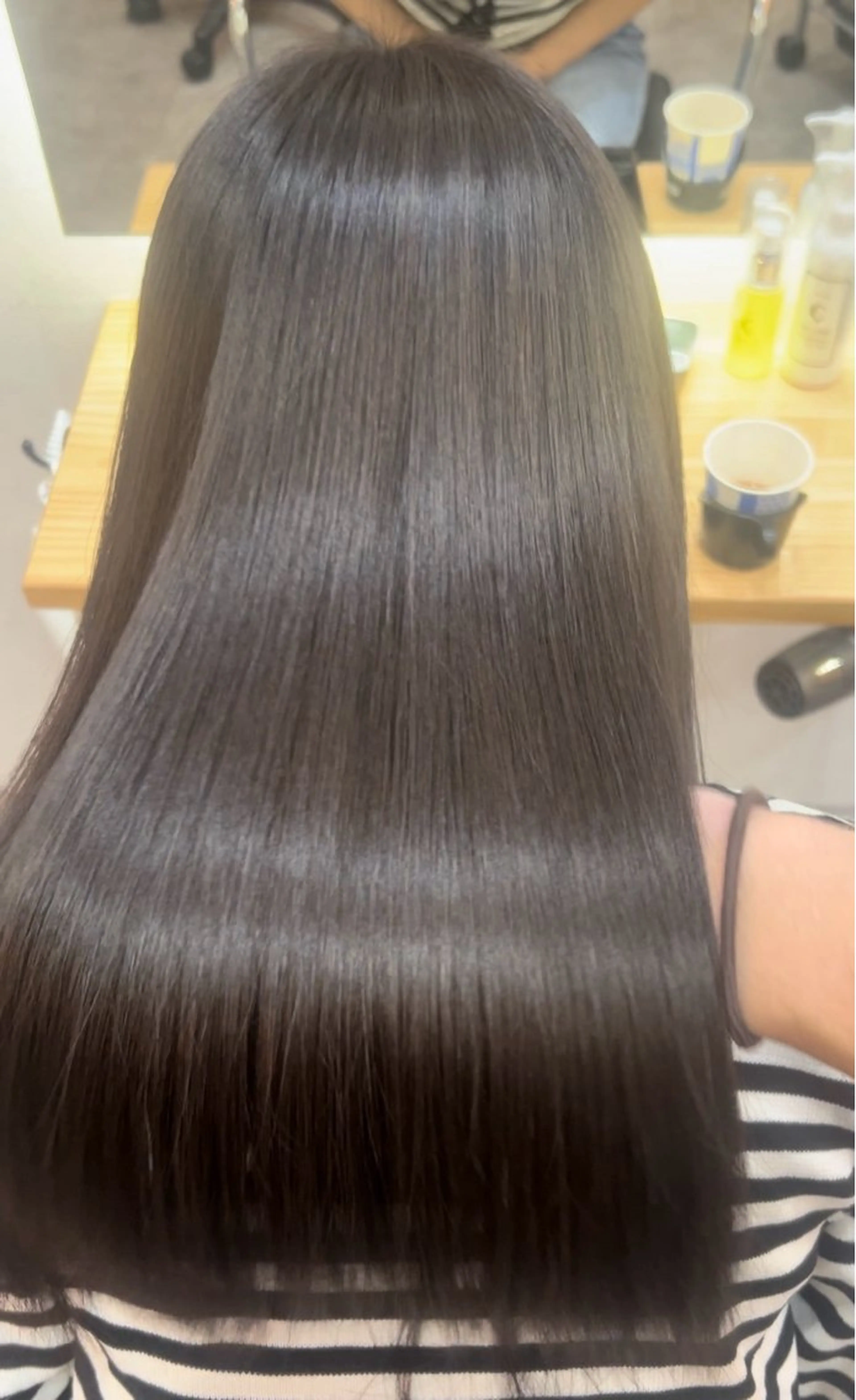 ロング 髪質改善 縮毛矯正 トリートメント 髪質改善/縮毛矯正/ 菱田荘史のヘアスタイル