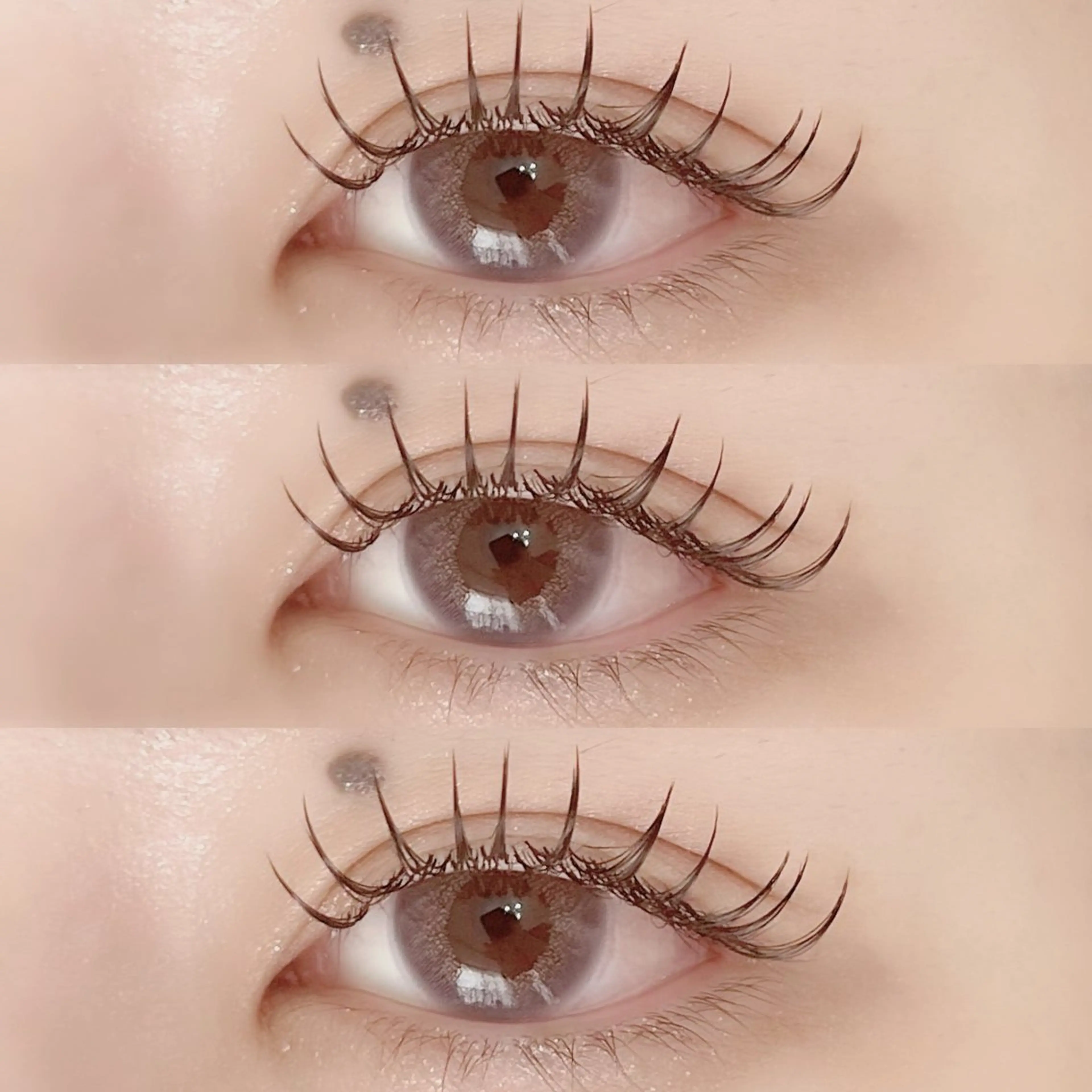 マツエク・マツパ マツエク 【那覇/束感まつ毛 /LED】ｷｬﾒﾙのマツエク・マツパデザイン