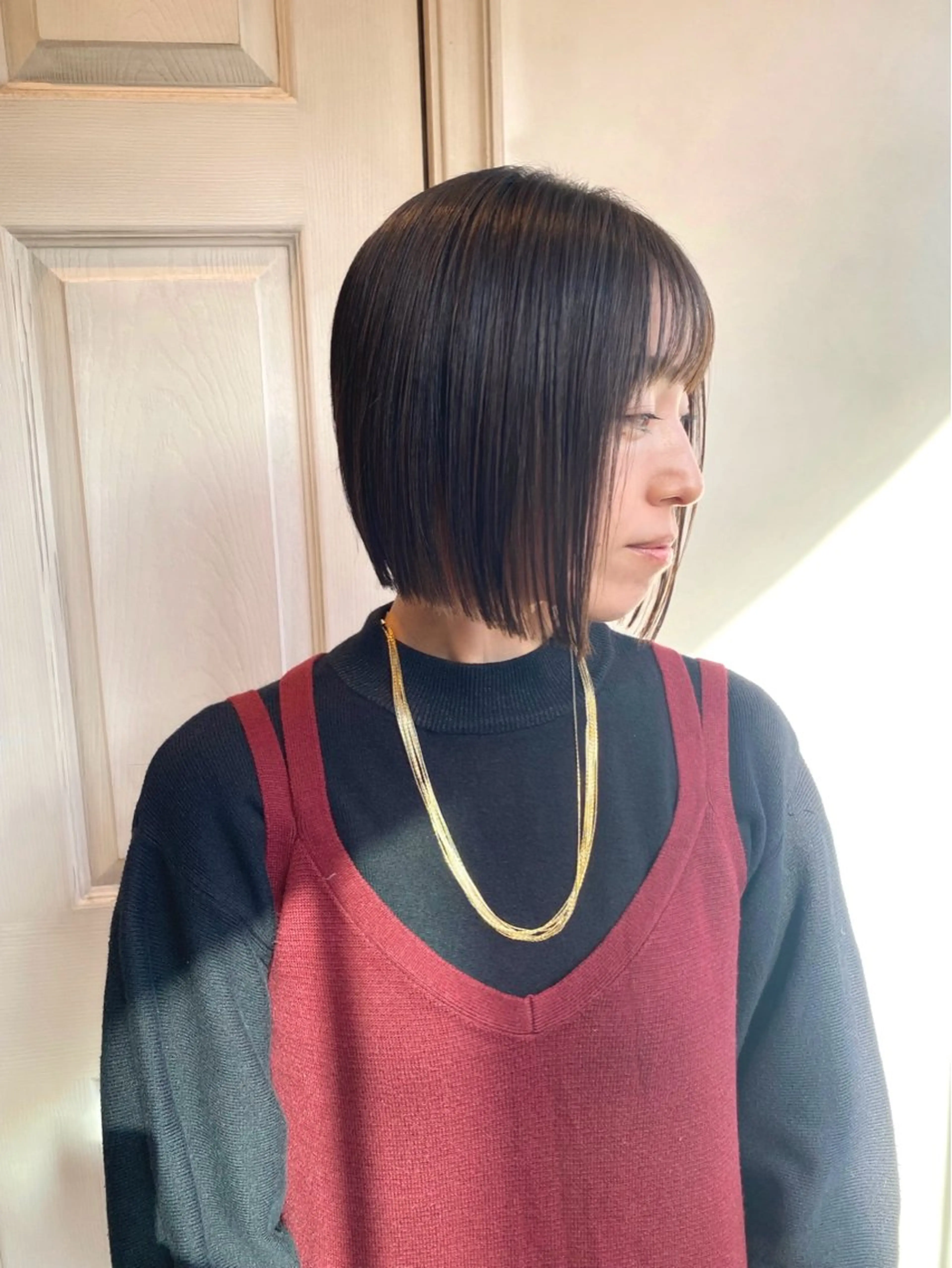 ショート 伸ばしかけ カット 千 田のヘアスタイル