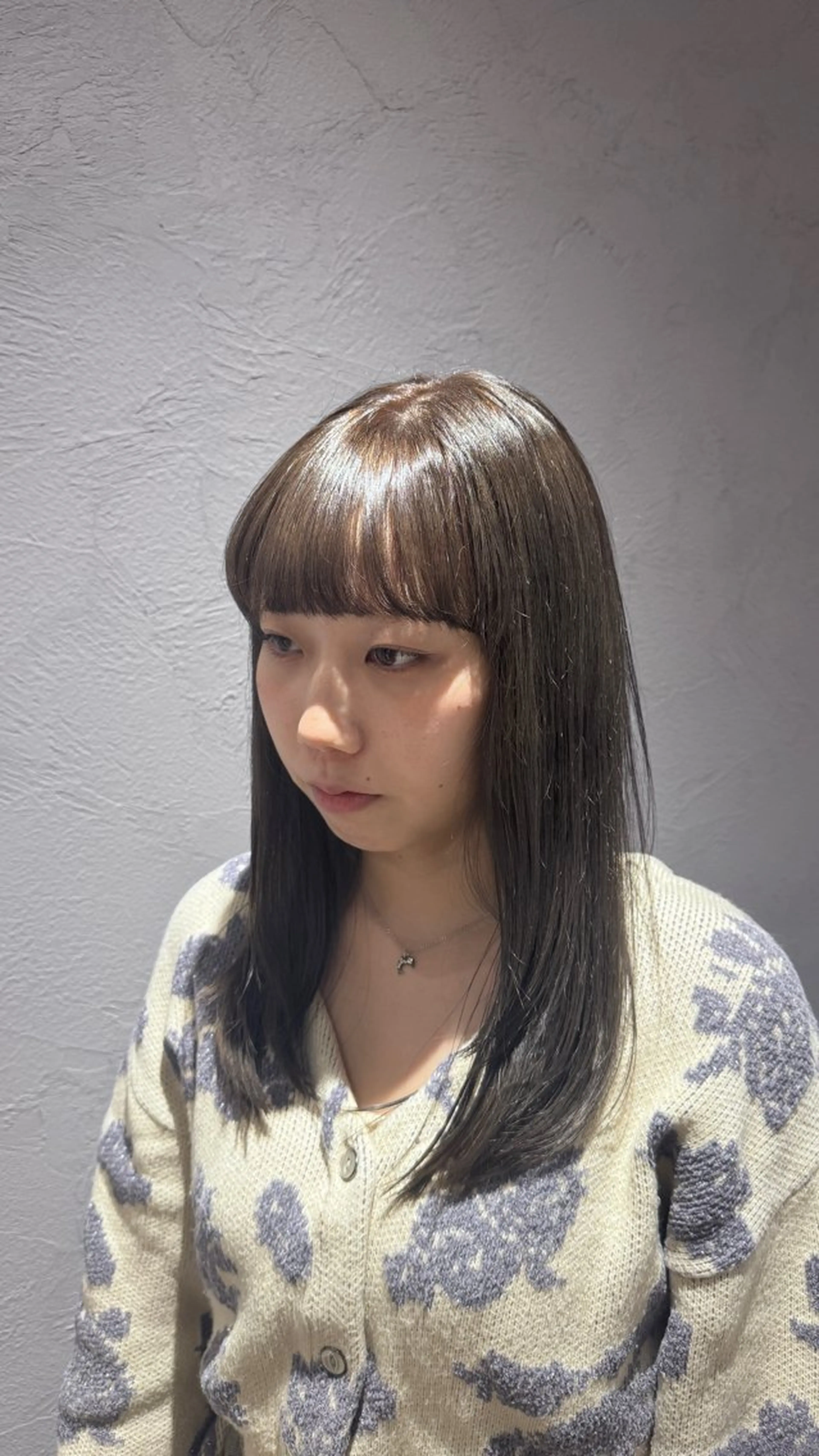 カラー ベージュカラー 鈴木 雅捺のヘアスタイル